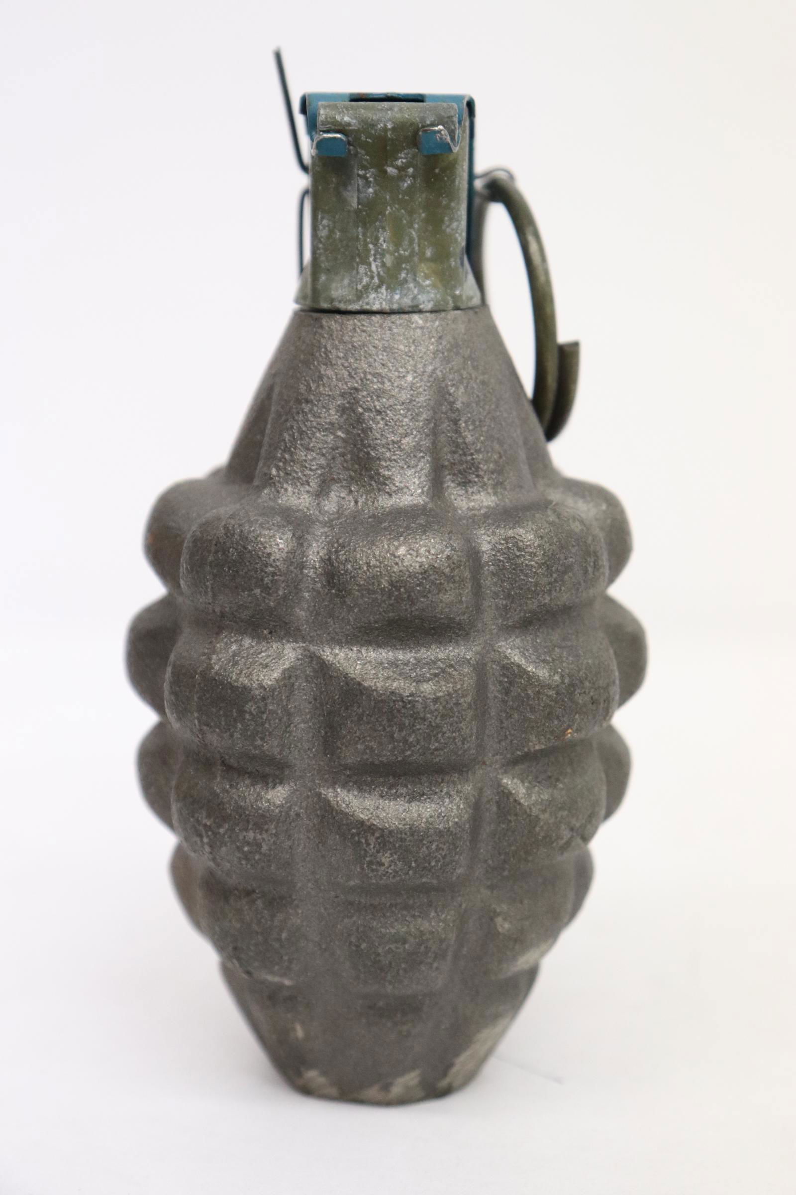 A de-commissioned pineapple grenade (1 of 8)