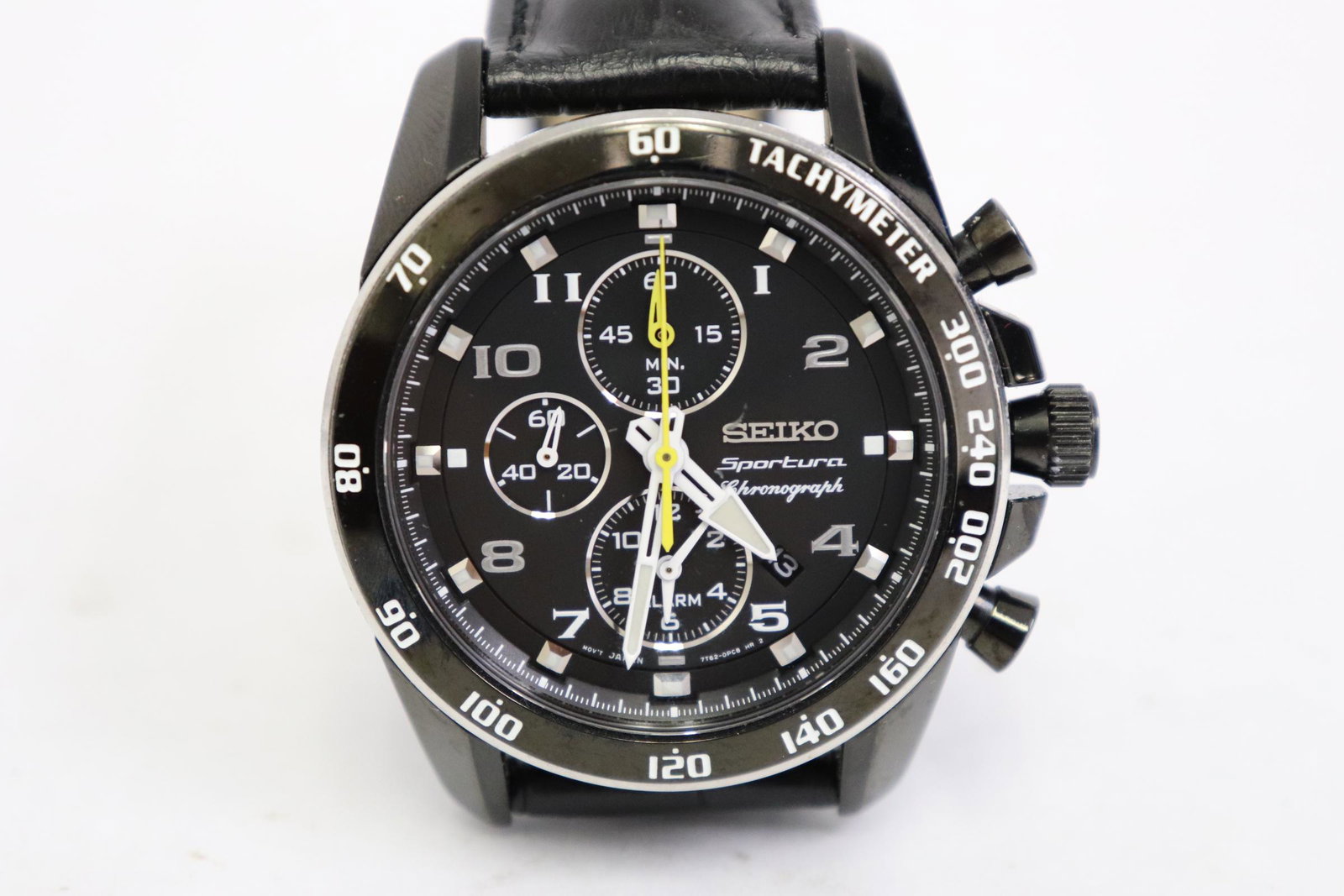 A Seiko Sportura chronograph man's wrist watch: A Seiko Sportura chronograph man's wrist watch