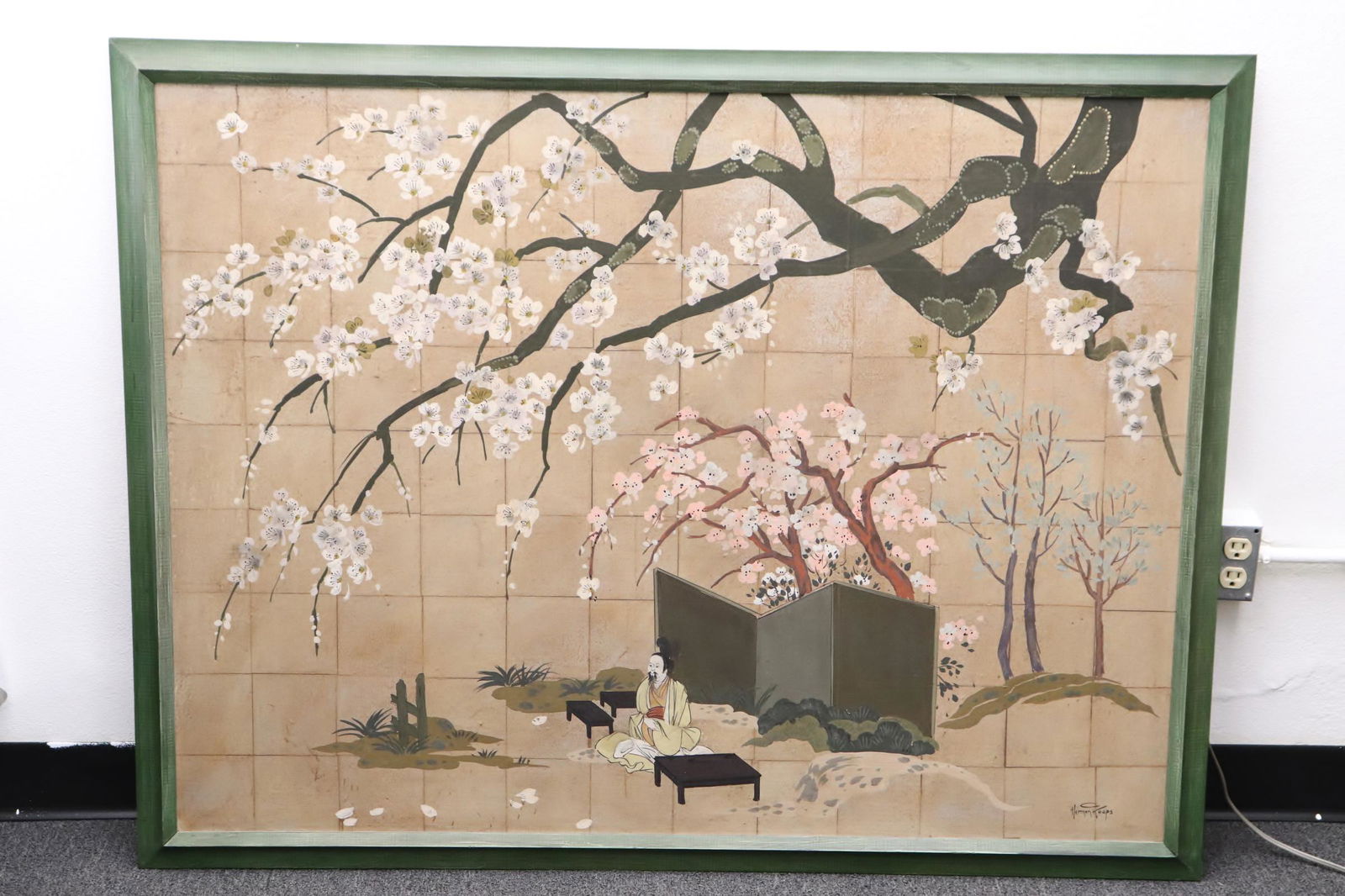 Oil on panel by California artist Herman Koops (1 of 11)