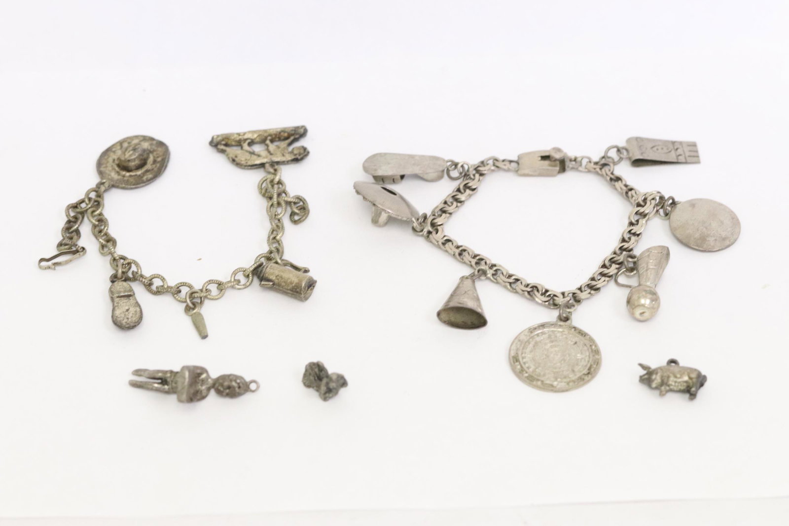 2 sterling charm bracelets (1 of 12)