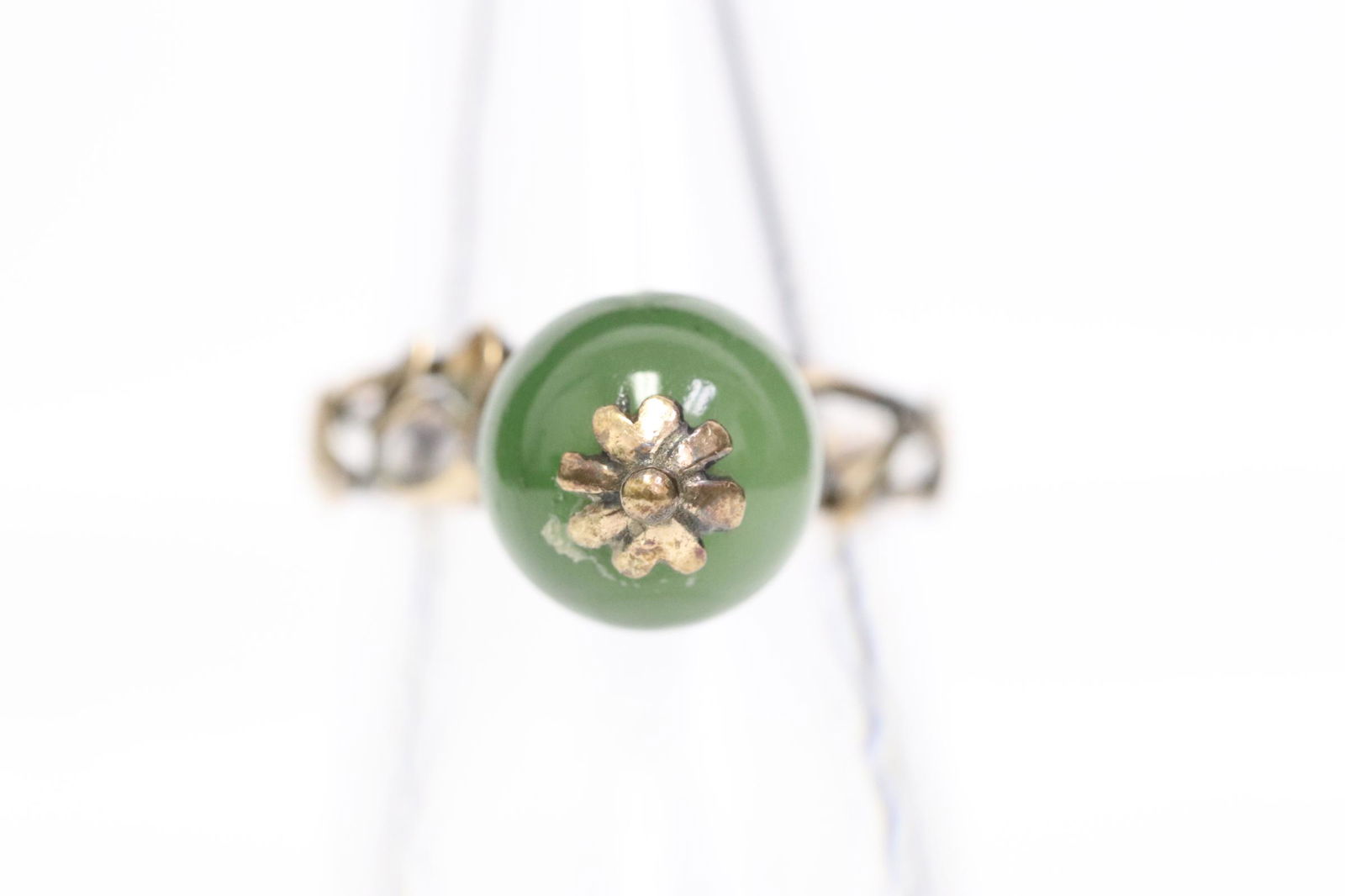 Victorian 8K jadeite ring (1 of 9)