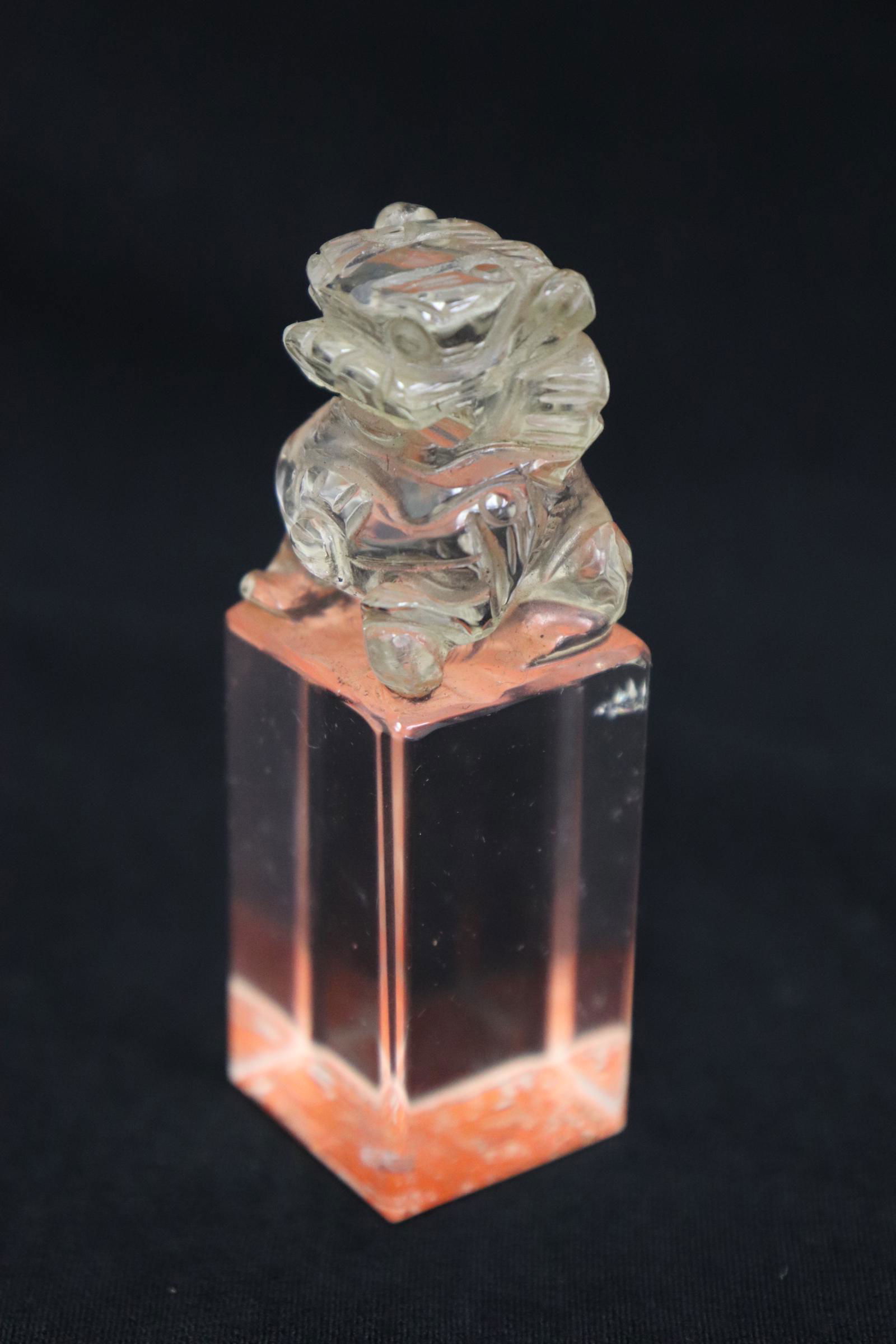 Chinese crystal seal (1 of 10)