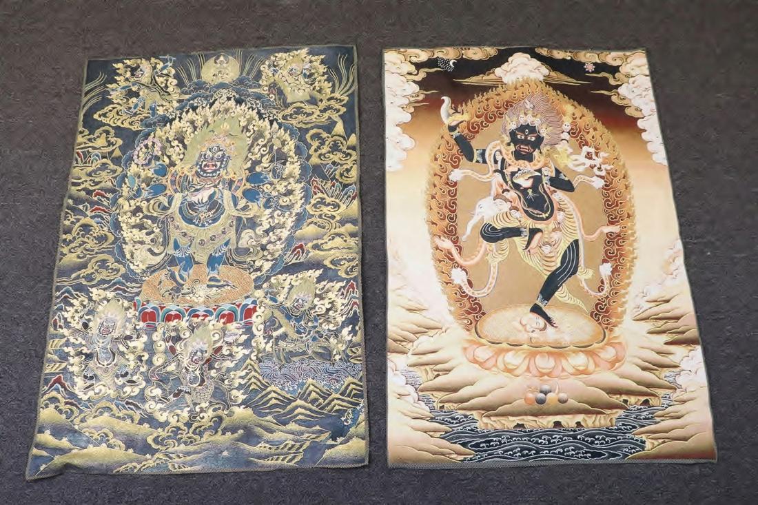 2 embroidery style panels (1 of 10)