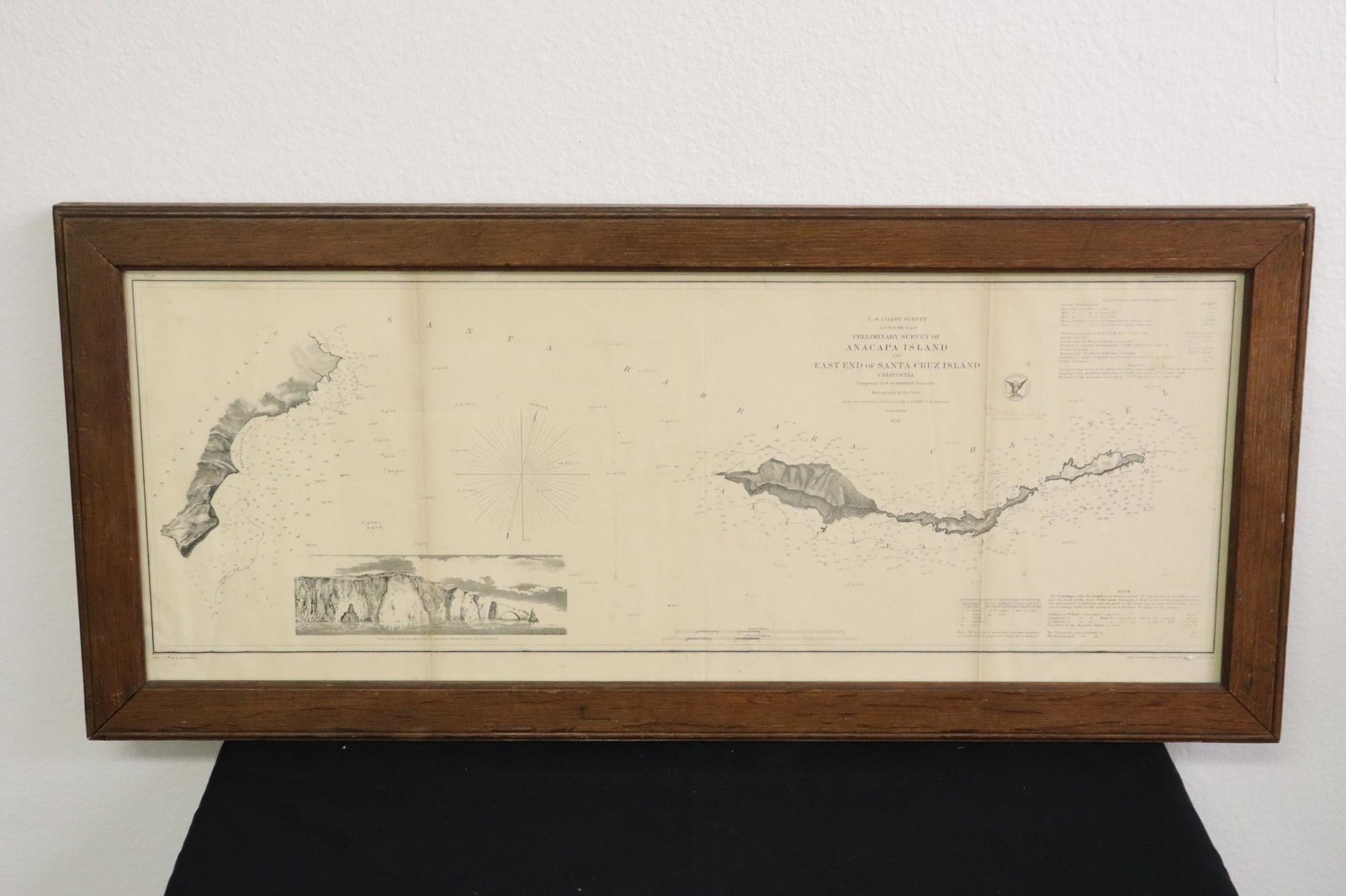 antique map dated 1856 (1 of 10)