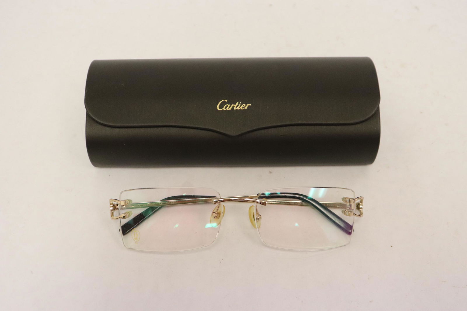 Pair Cartier clear eyeglasses (1 of 12)