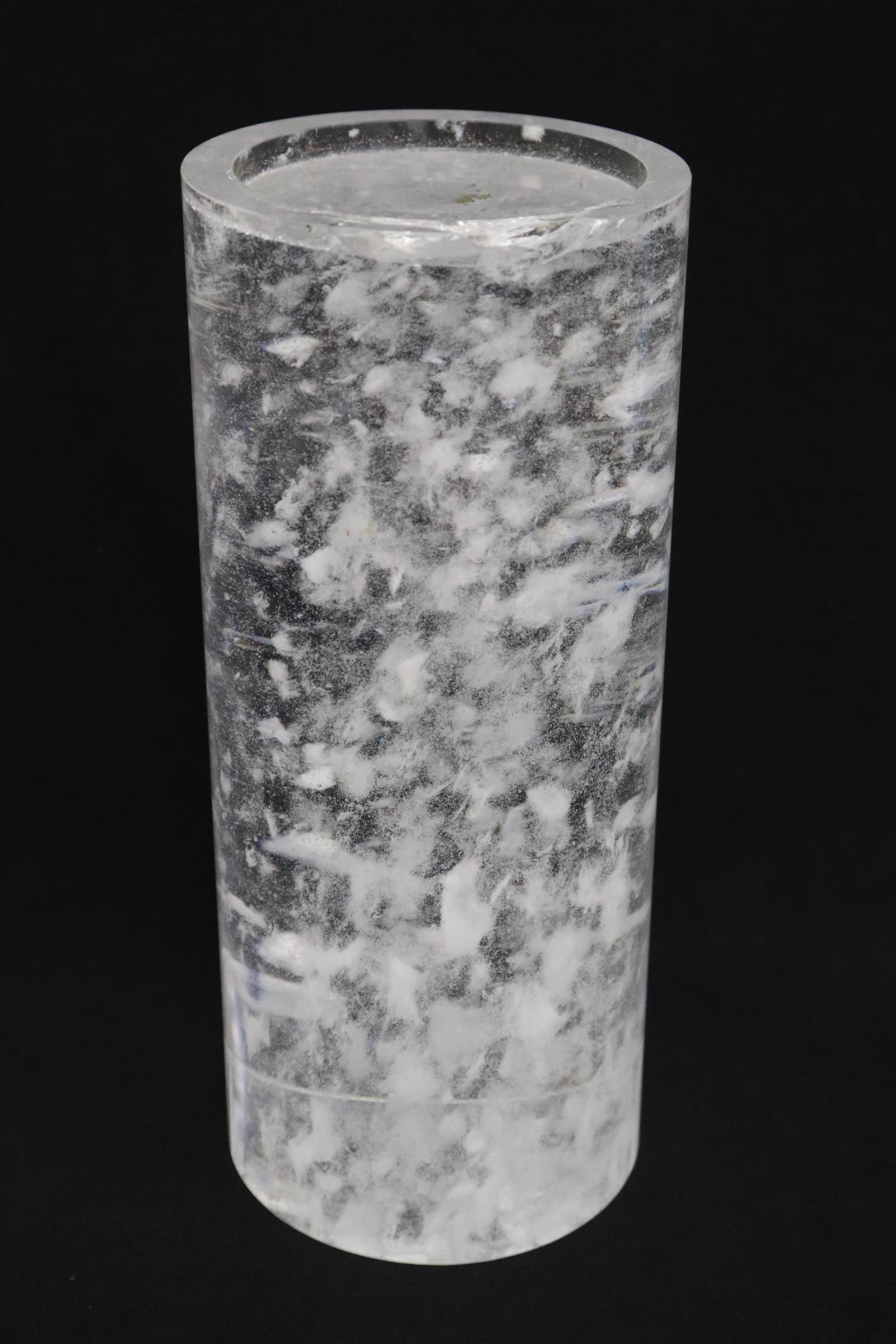 A rock crystal candle holder by Robert Kuo (1 of 10)