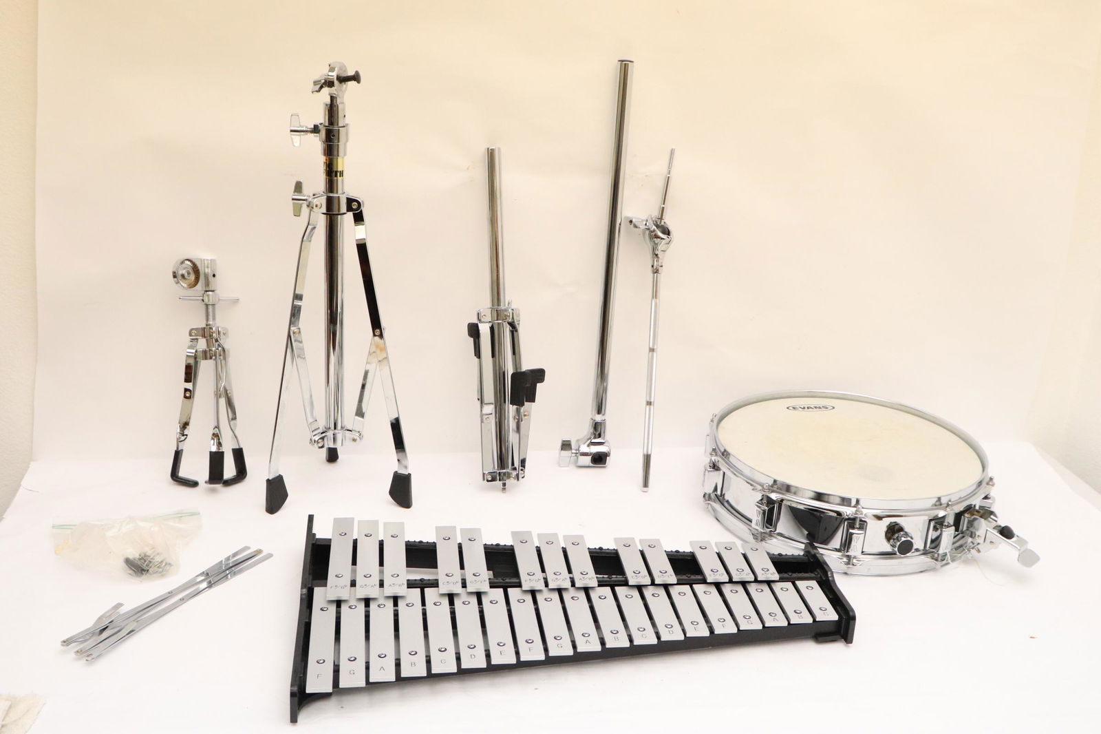 Xylophone with drum and accessories (1 of 9)