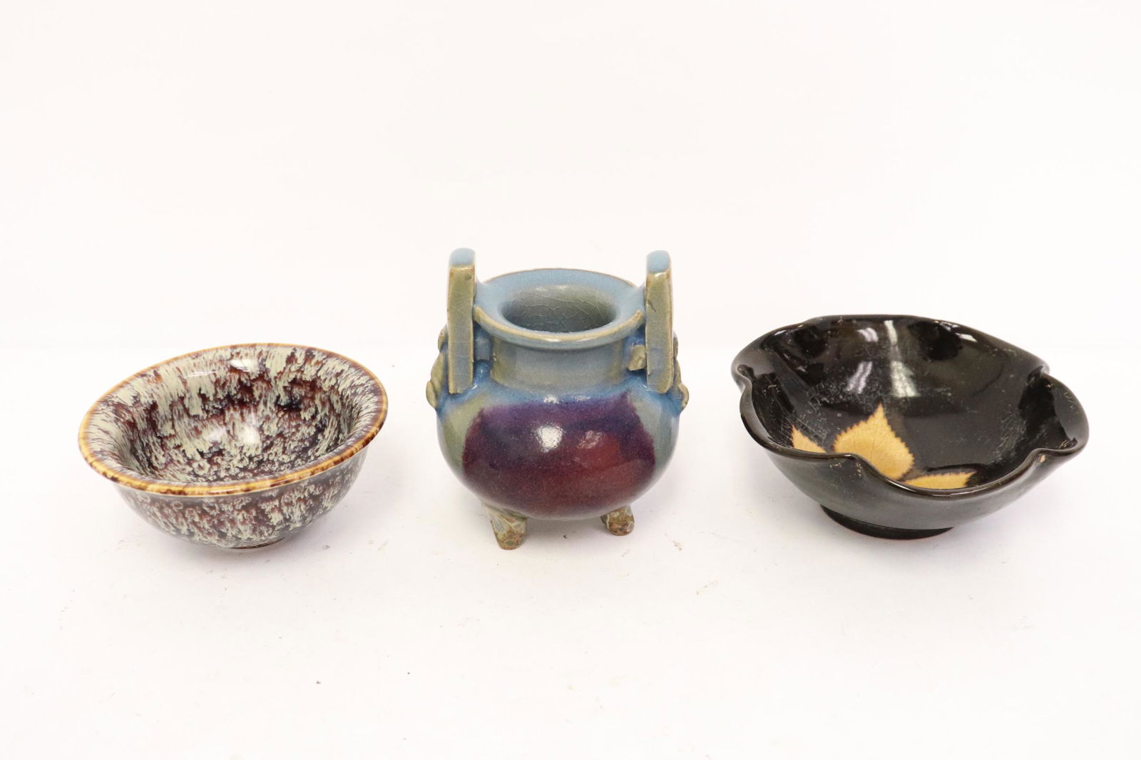 a Song style censer and 2 Song style bowls (1 of 10)