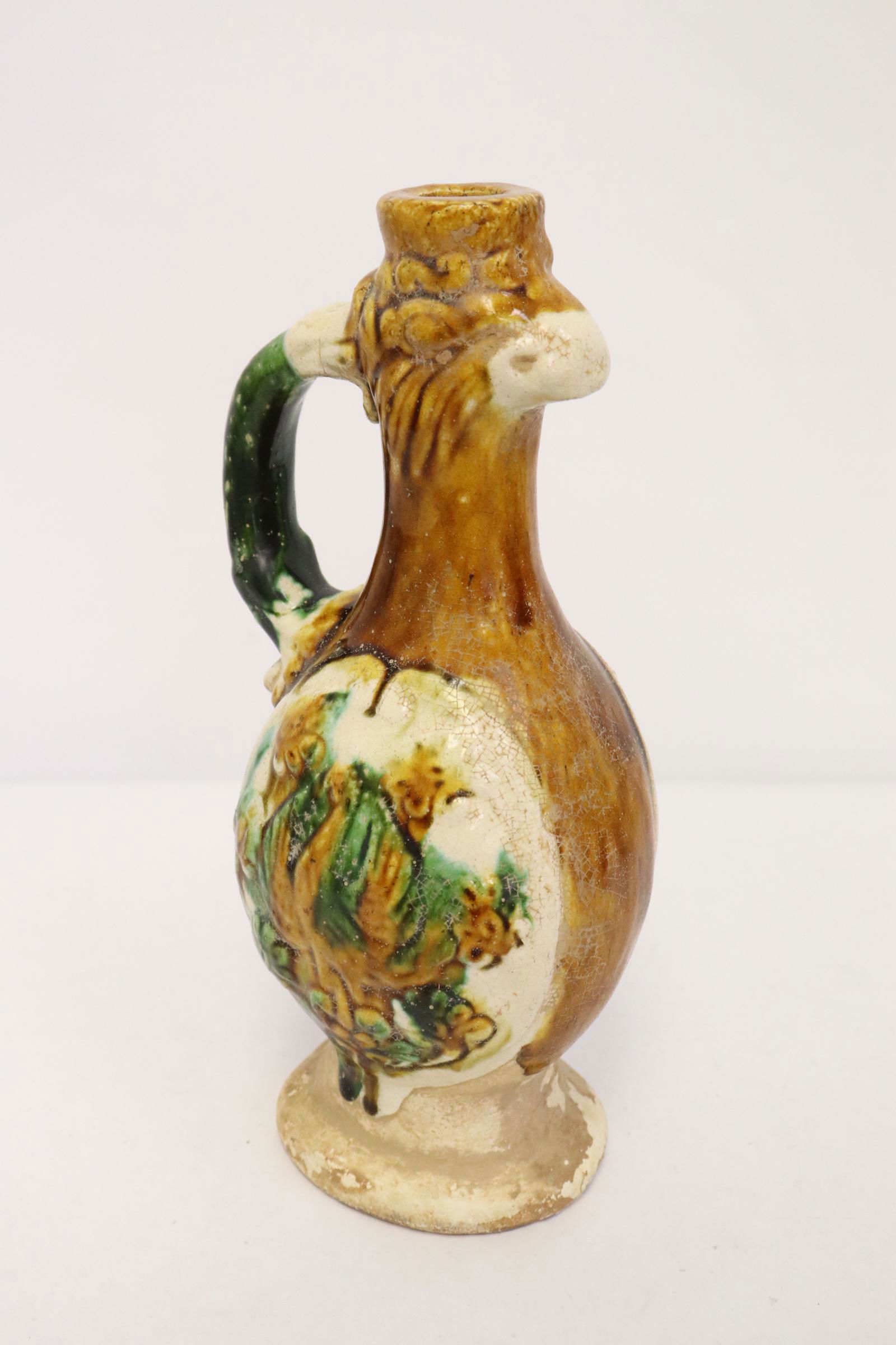 A sancai style pottery vase (1 of 11)