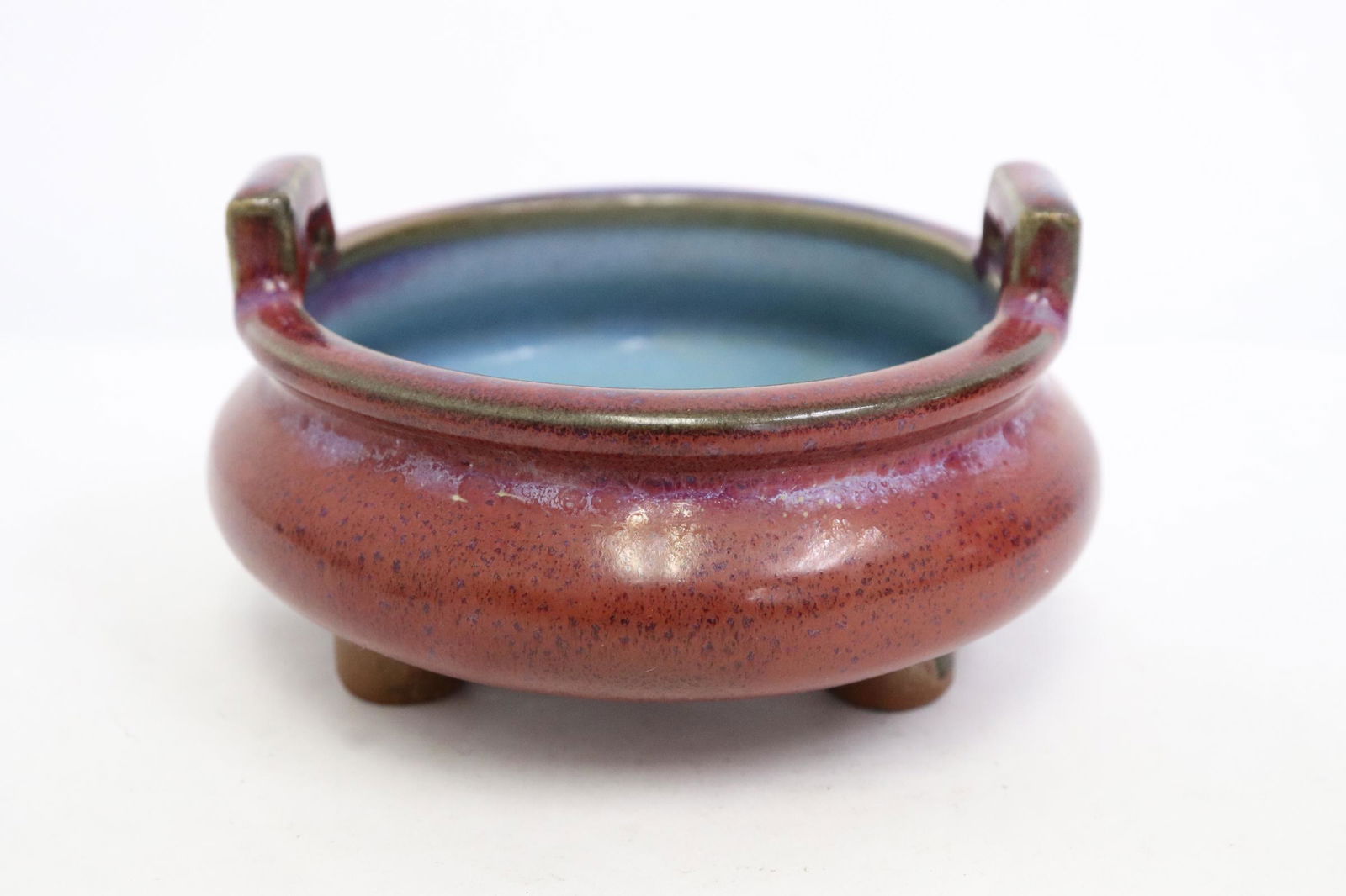 Red glazed Song style censer (1 of 10)