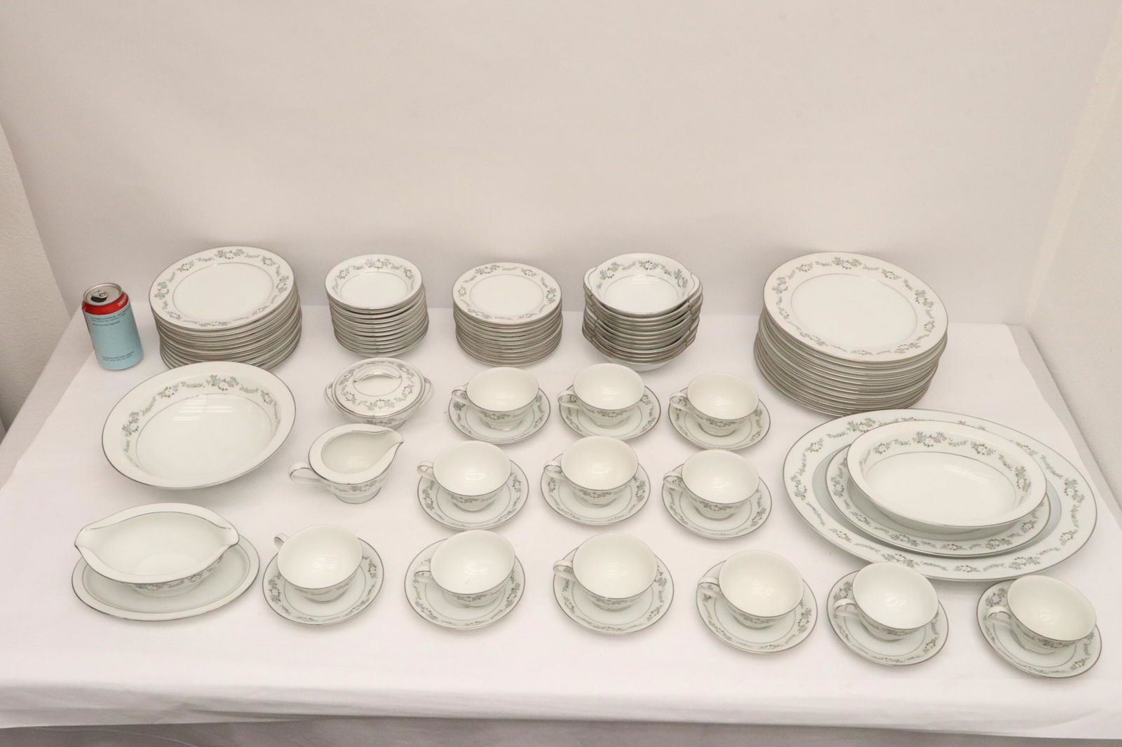 Set of china by Noritake in Leonore pattern (1 of 13)