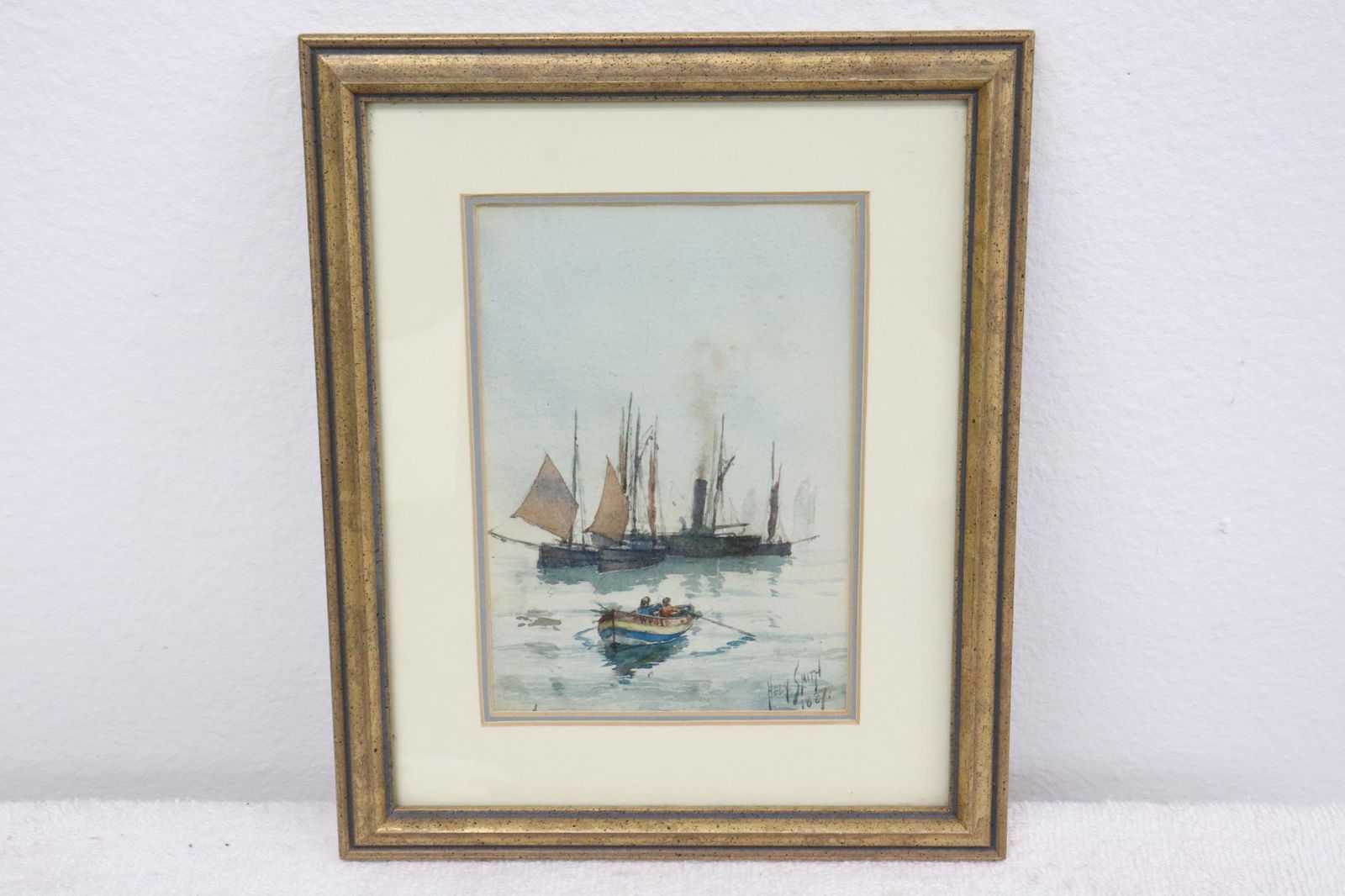 Framed w/c by Hely Augustus Morton Smith (1 of 10)