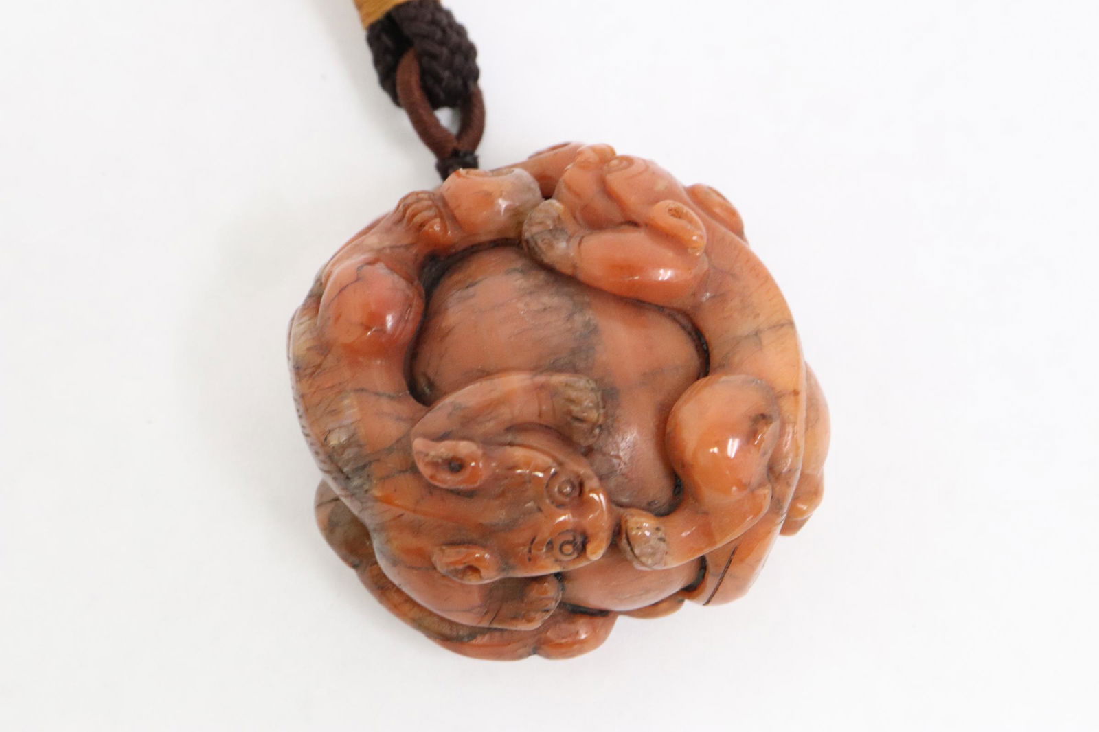 Chinese red agate carving (1 of 10)