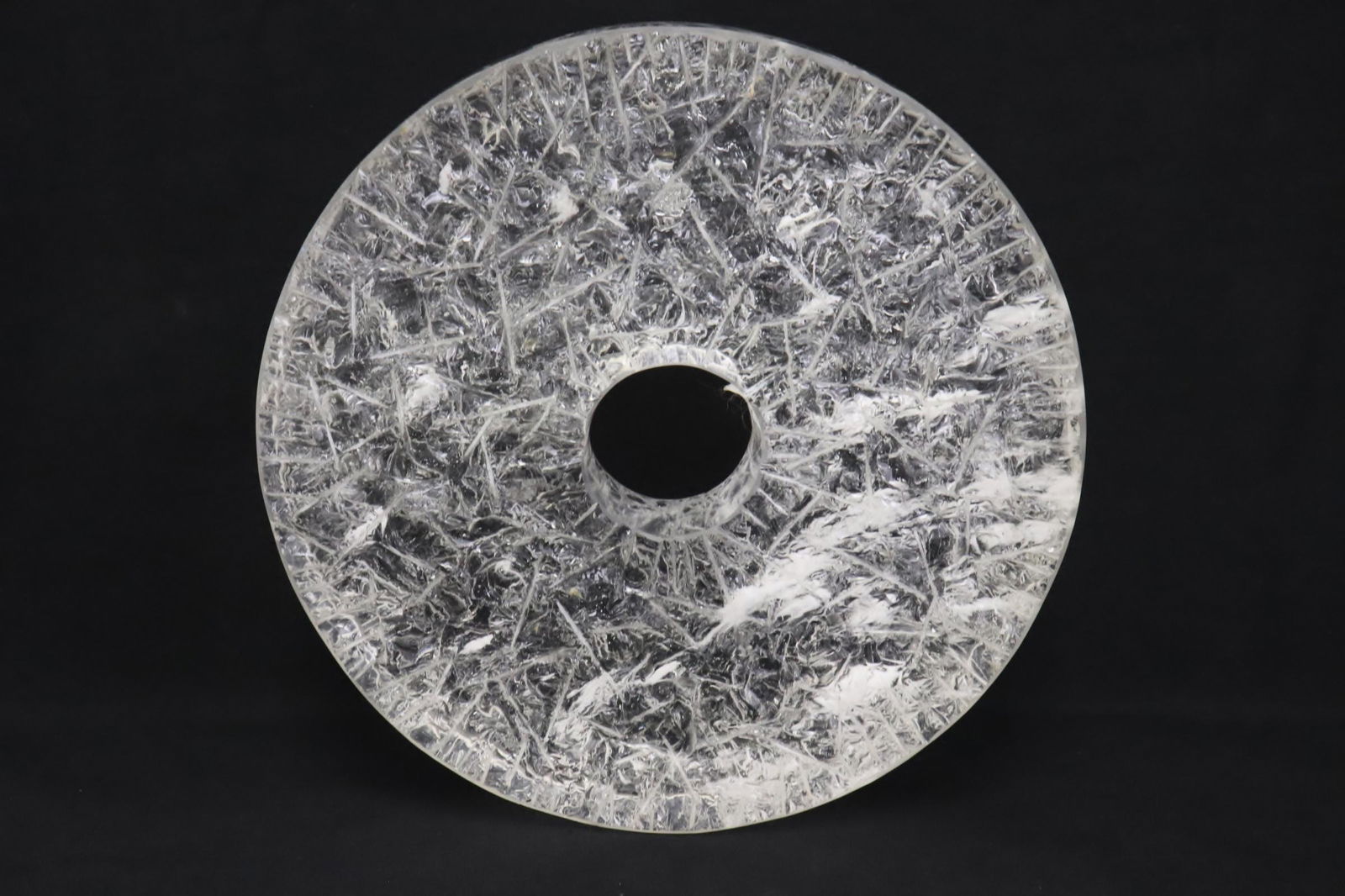 Large crystal disc by Robert Kuo (1 of 10)