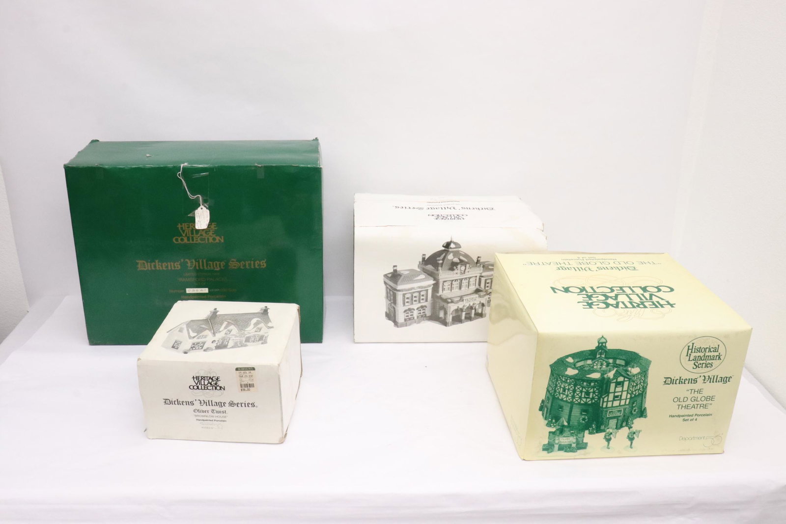 3 Department 56 and Heritage Village items (1 of 9)
