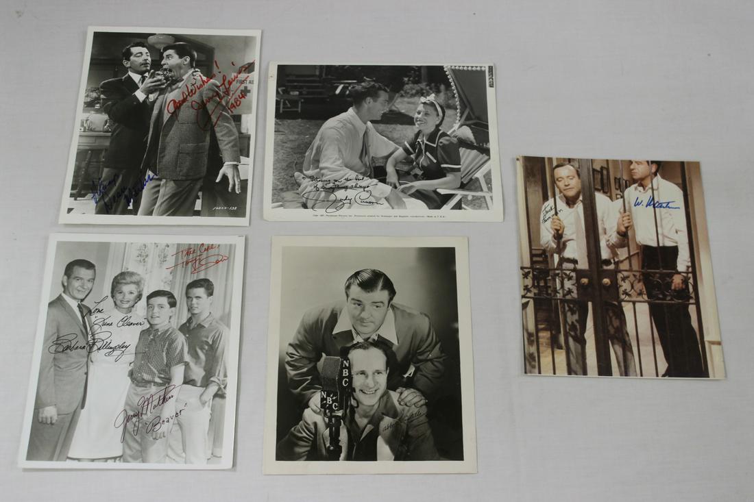 5 movie star signed photos (1 of 10)