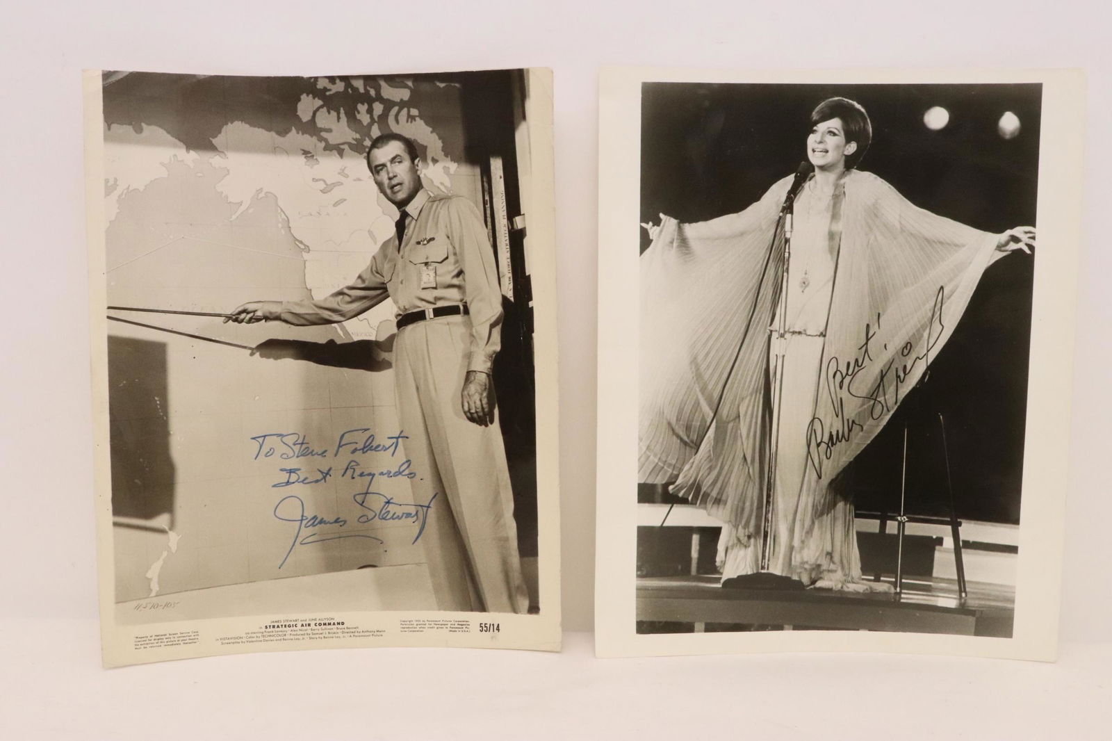 2 movie star signed photos (1 of 10)