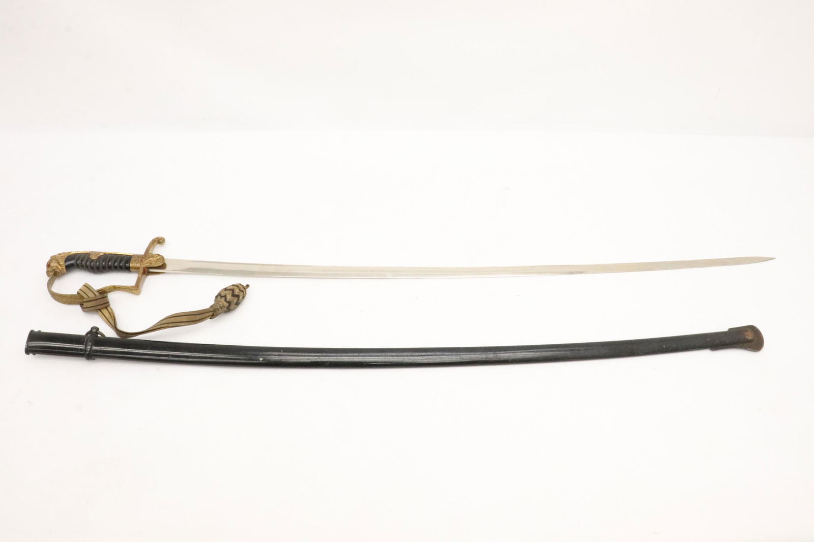 Vintage sword with blood groove (1 of 10)