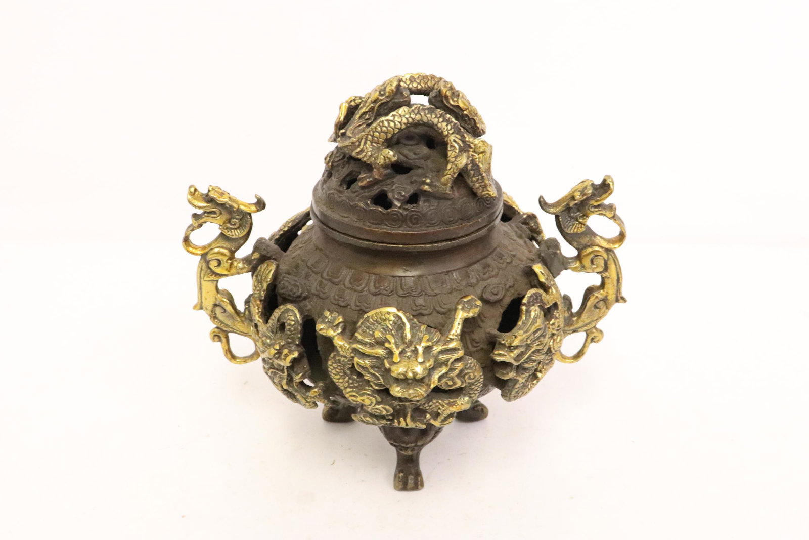 A very fancy Chinese covered censer (1 of 11)