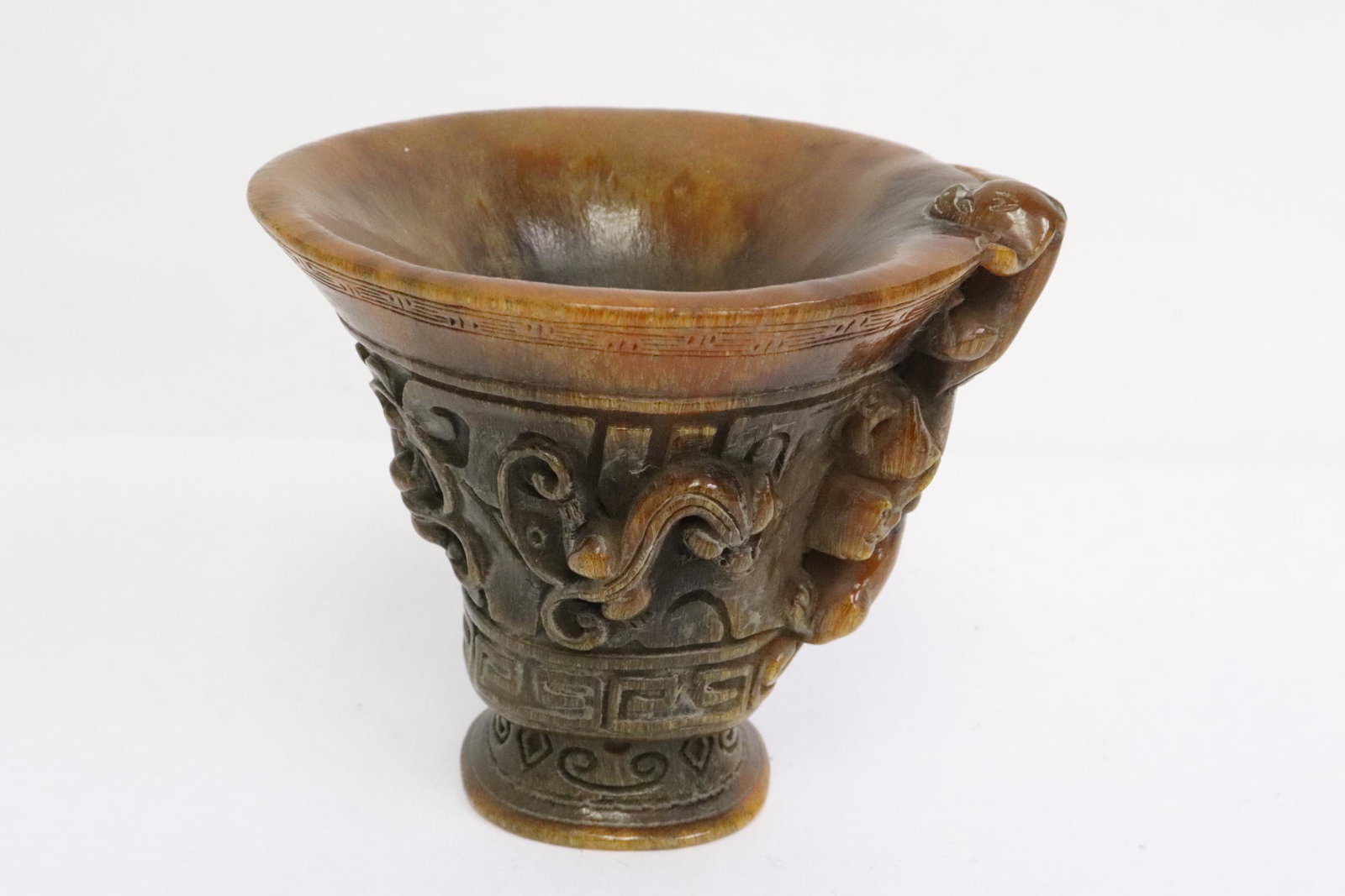 A simulated horn libation cup (1 of 10)