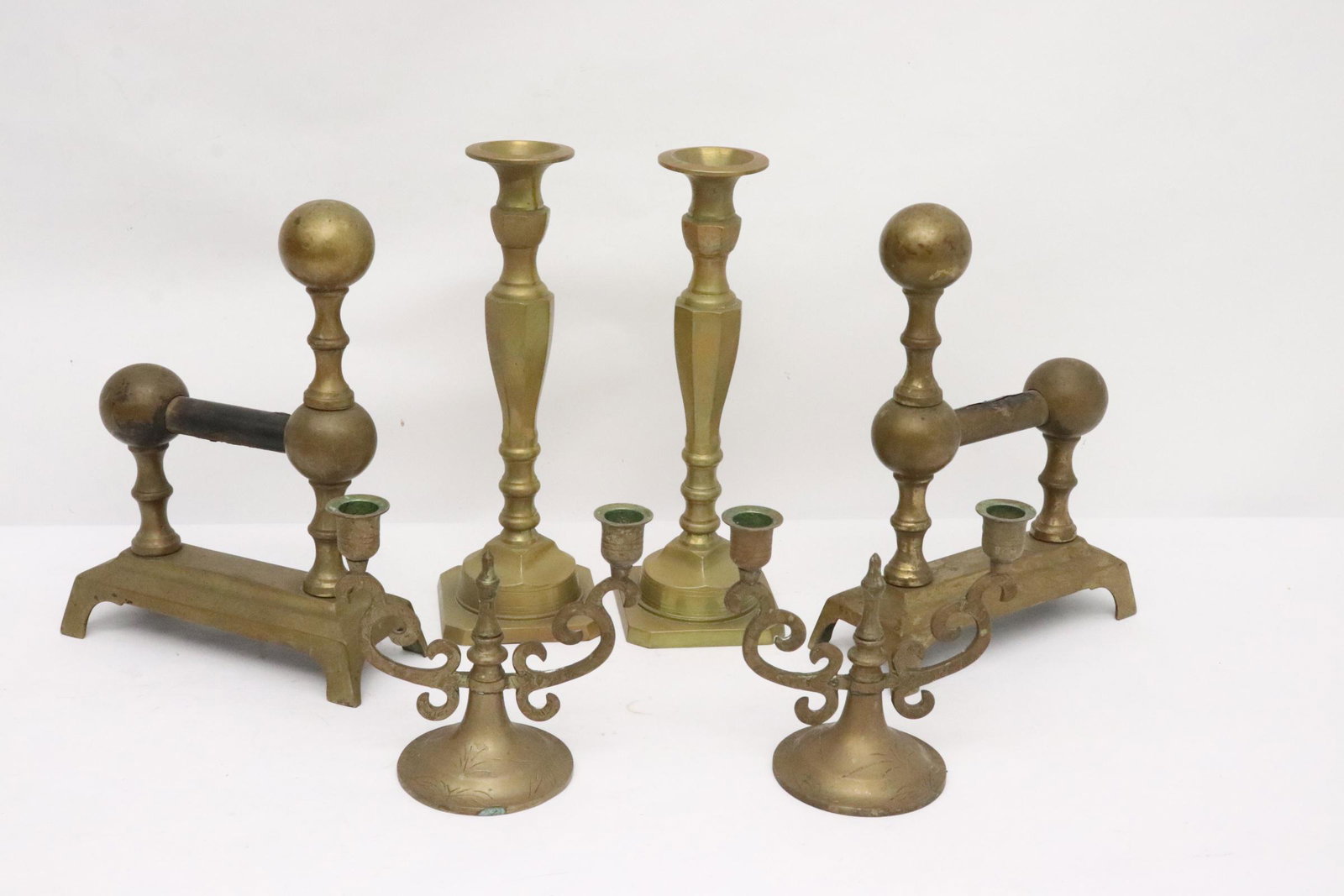 lot of bronze/ copper pieces (1 of 10)