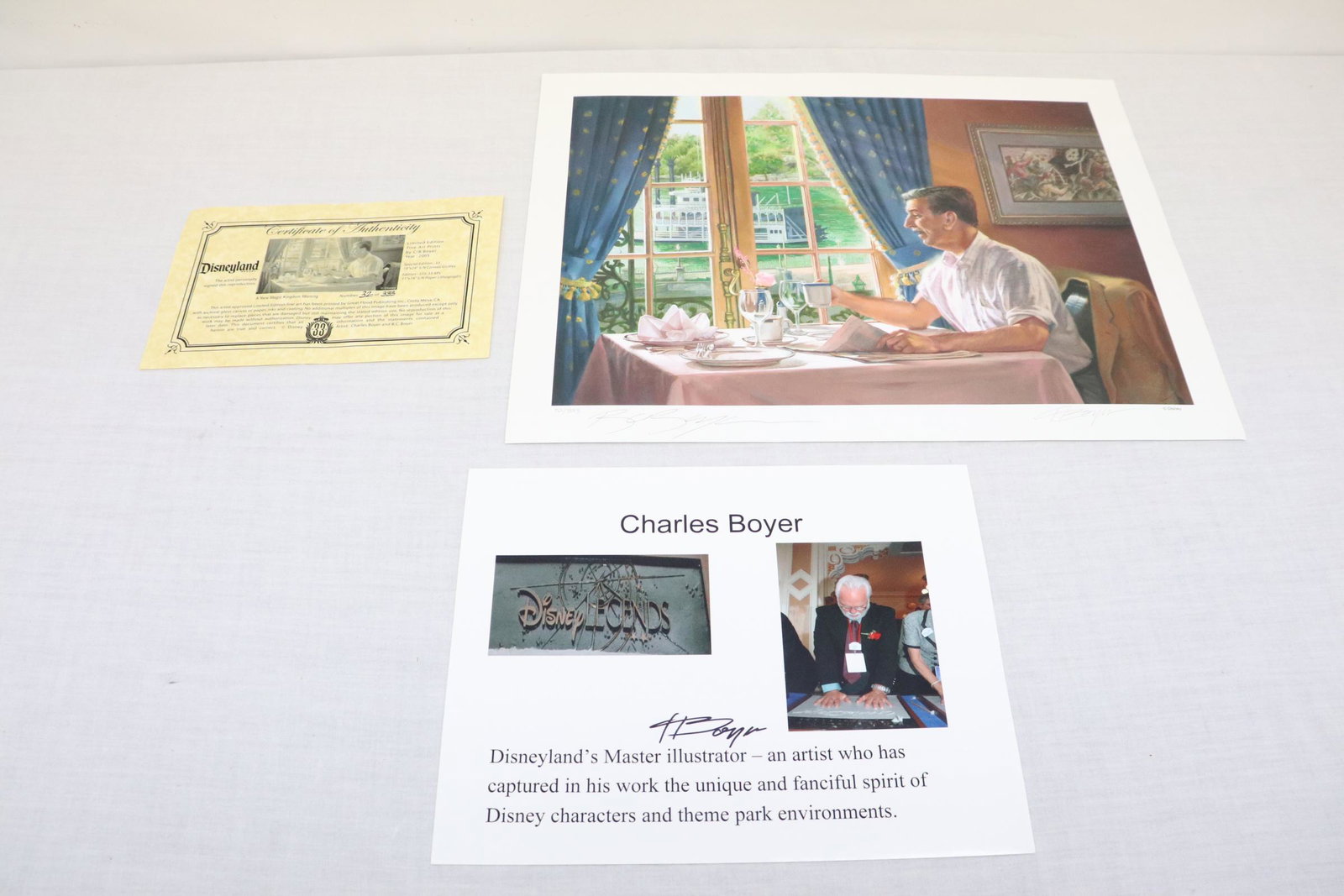 fine art print by Charles Boyer & B. L. Boyer, signed (1 of 7)