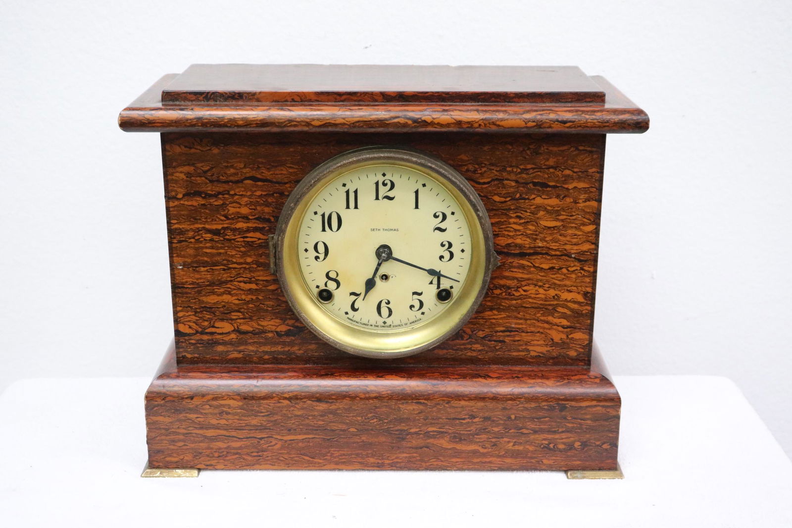 Fine keywind table clock by Seth Thomas (1 of 10)