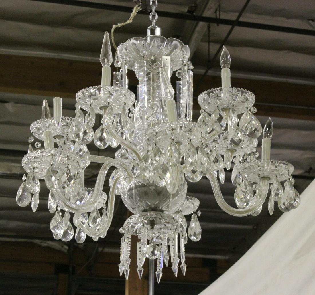 10-light crystal chandelier (1 of 10)
