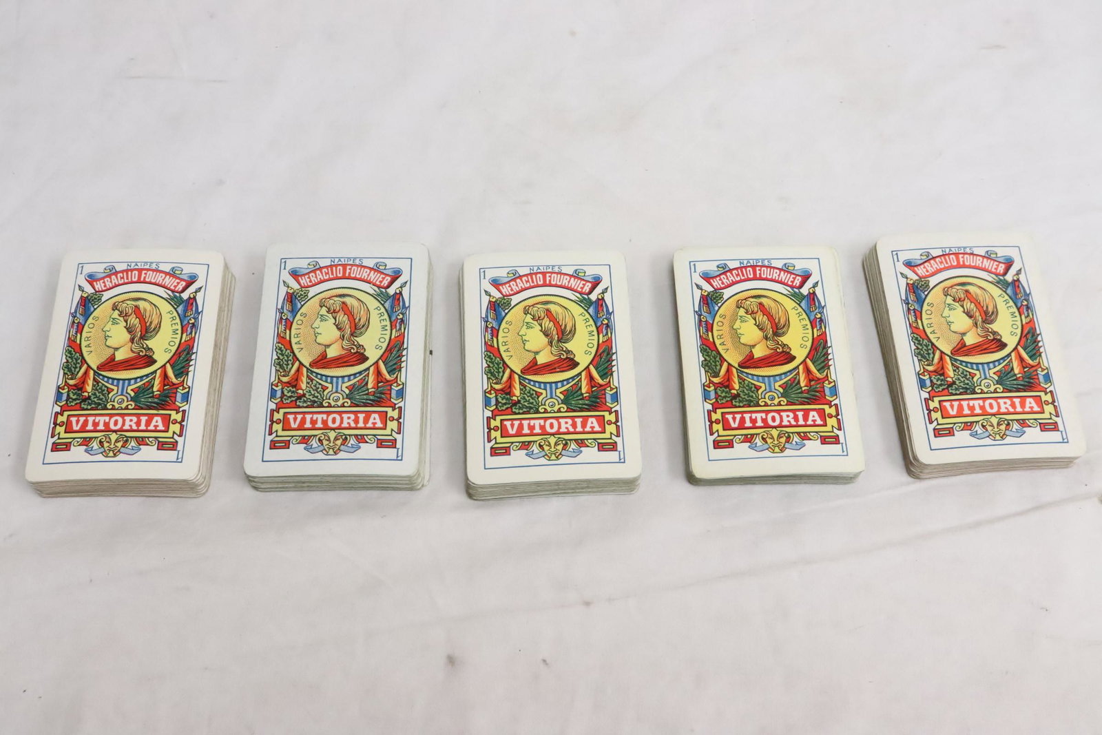5 Tarot card(?) sets: 5 Tarot card(?) sets, complete(?)