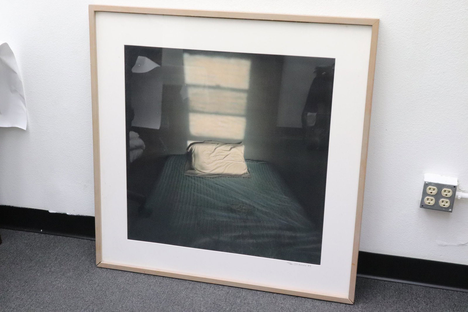A large framed photo by Richard D'Amore, dated (1 of 10)