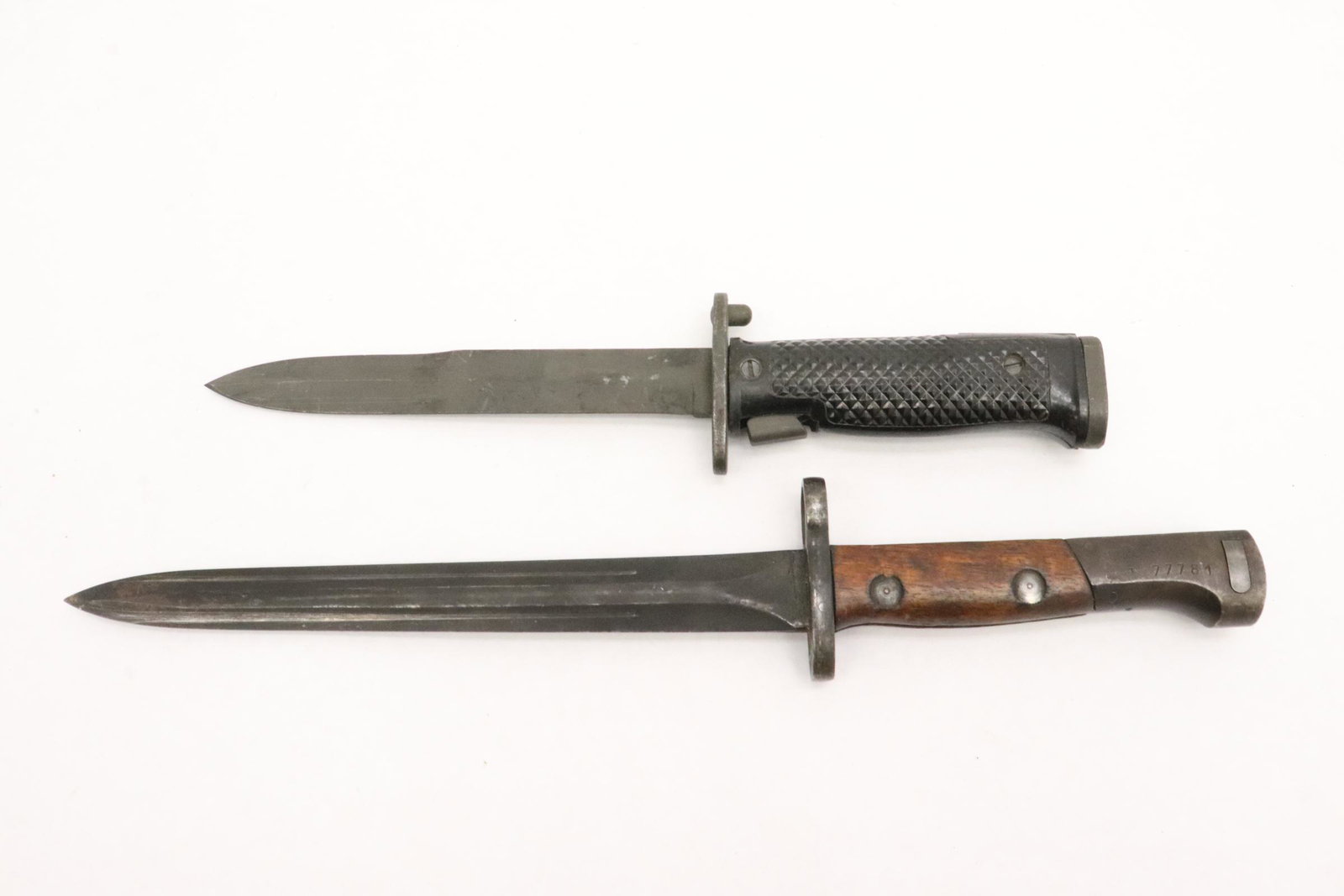 2 bayonets: 2 bayonets, 11"L, 14"L