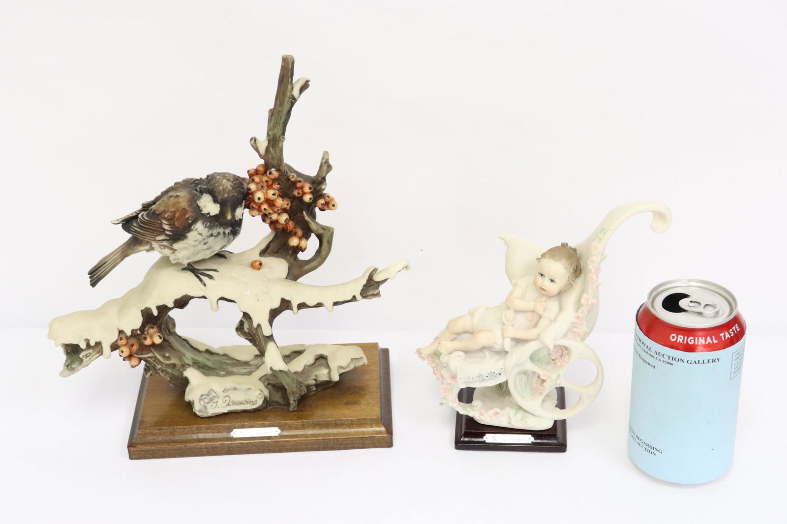 2 Armani sculptures, one has repair (1 of 12)