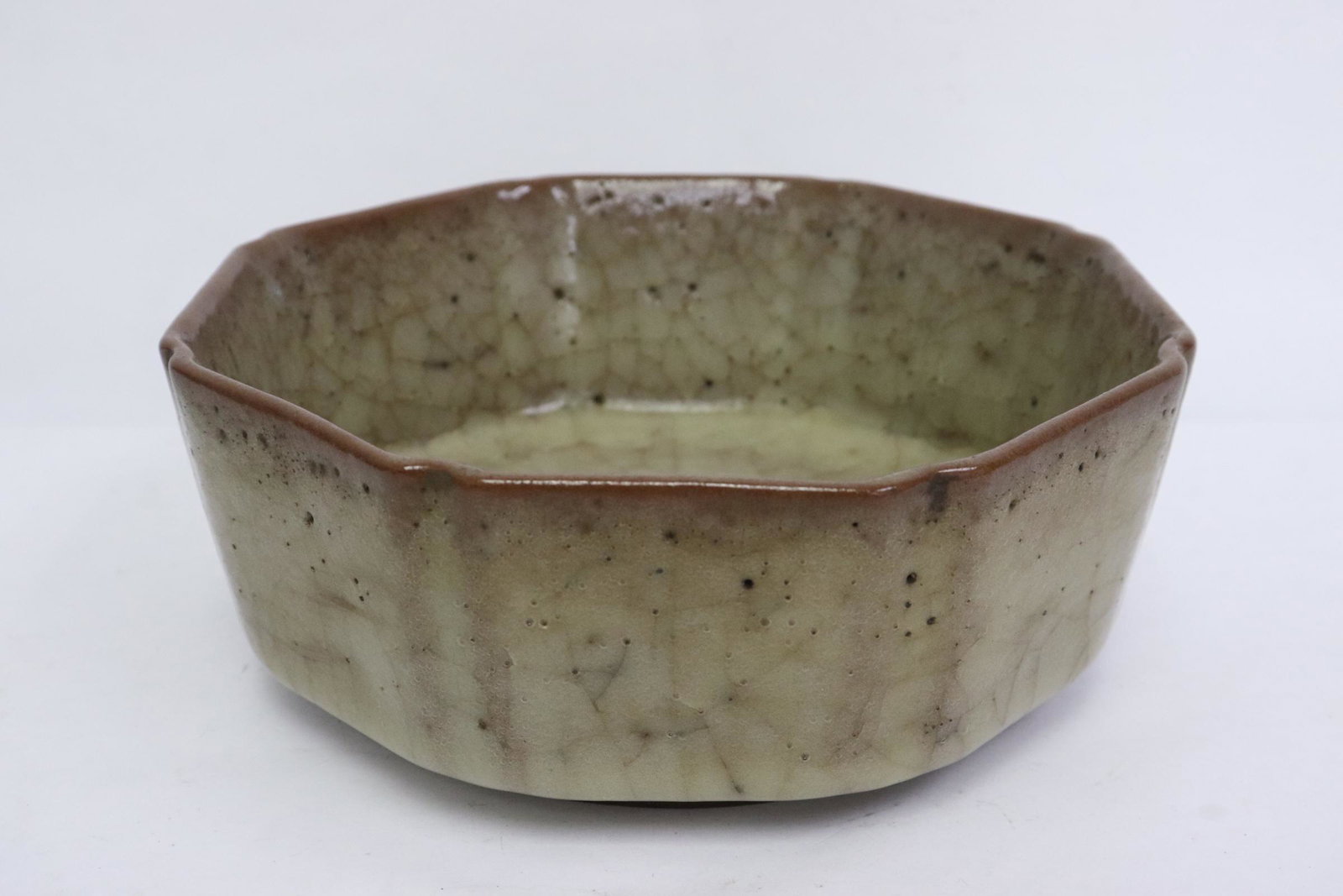 A Song style crackleware brush wash: A Song style crackleware brush wash, 2.6"x6.65"x6.65"