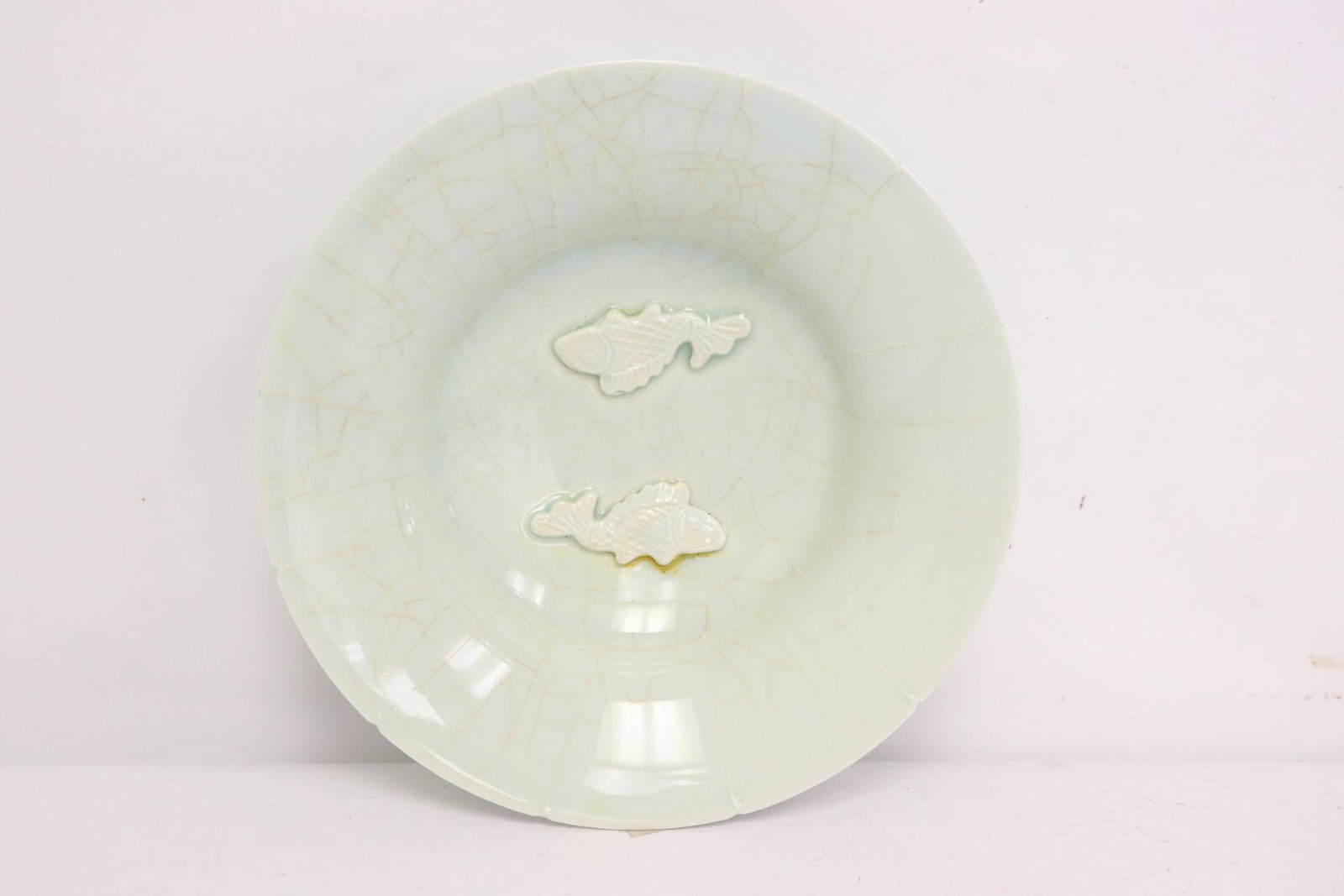 A Song style light celadon plate (1 of 9)