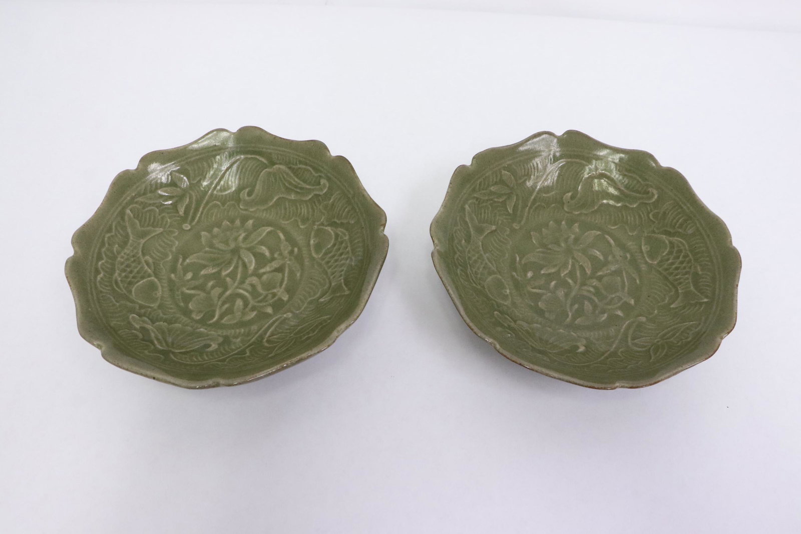 2 Song style celadon bowls (1 of 12)
