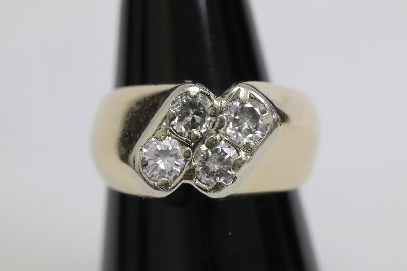14K Y/G diamond ring (1 of 9)