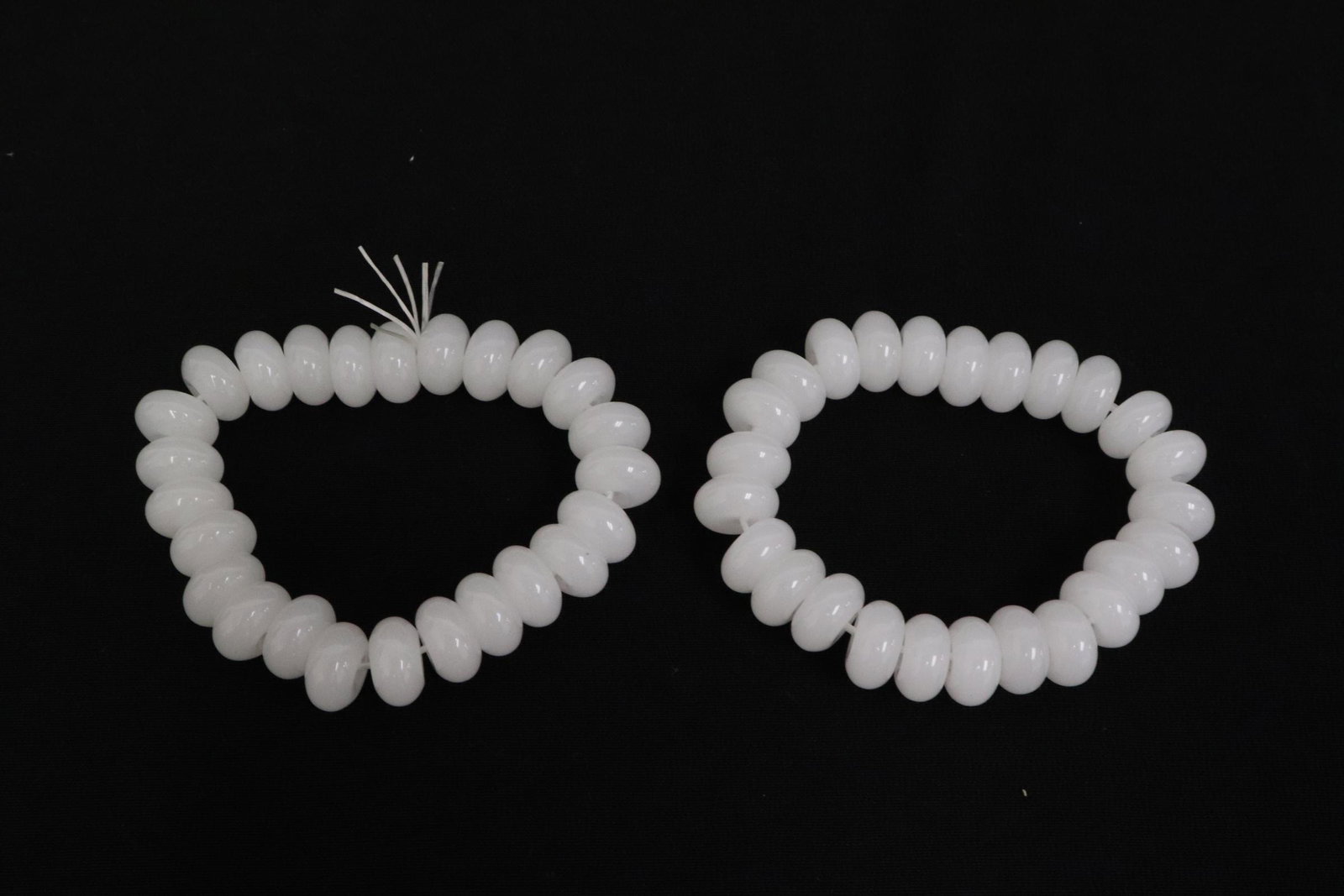 2 jade like bead bracelets (1 of 10)