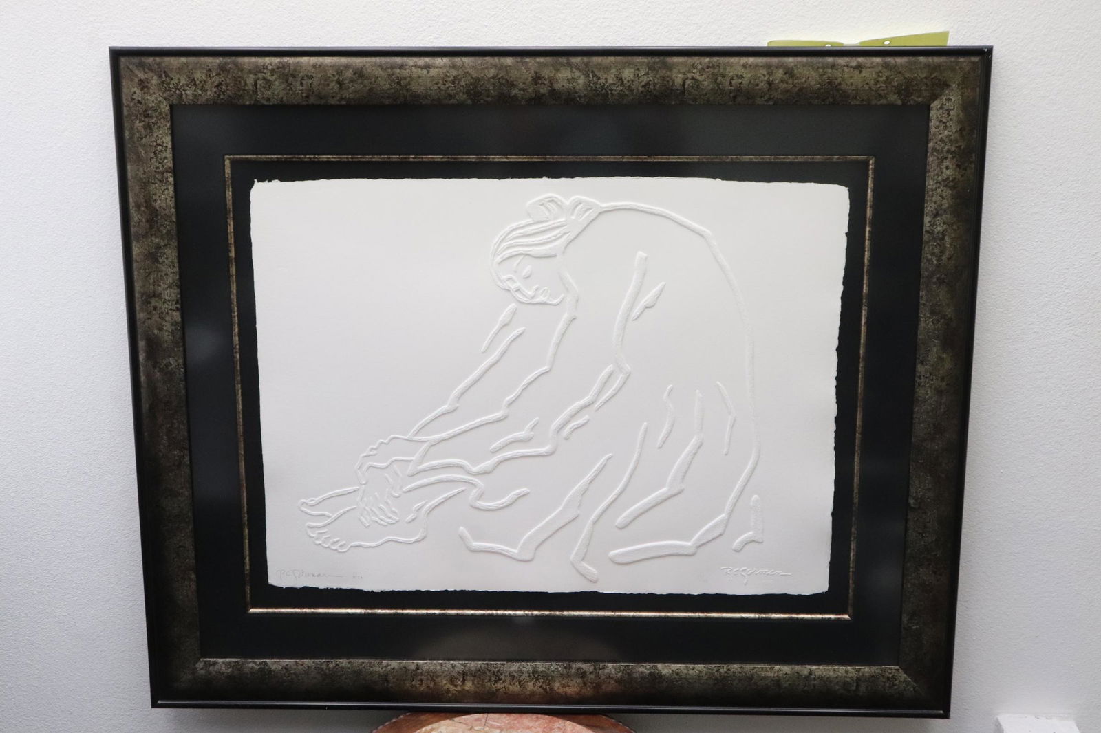 embossed paper art by R. C. Gorman,, dated & signed (1 of 10)