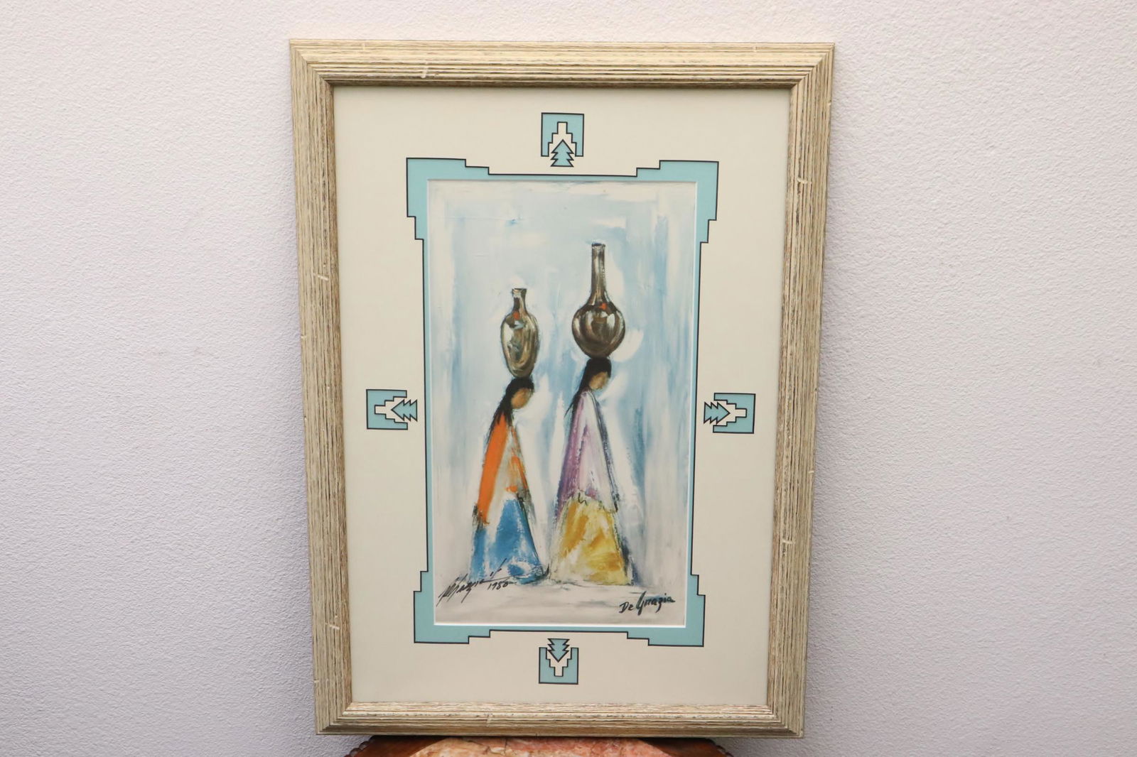 A De Grazia signed color print (1 of 10)