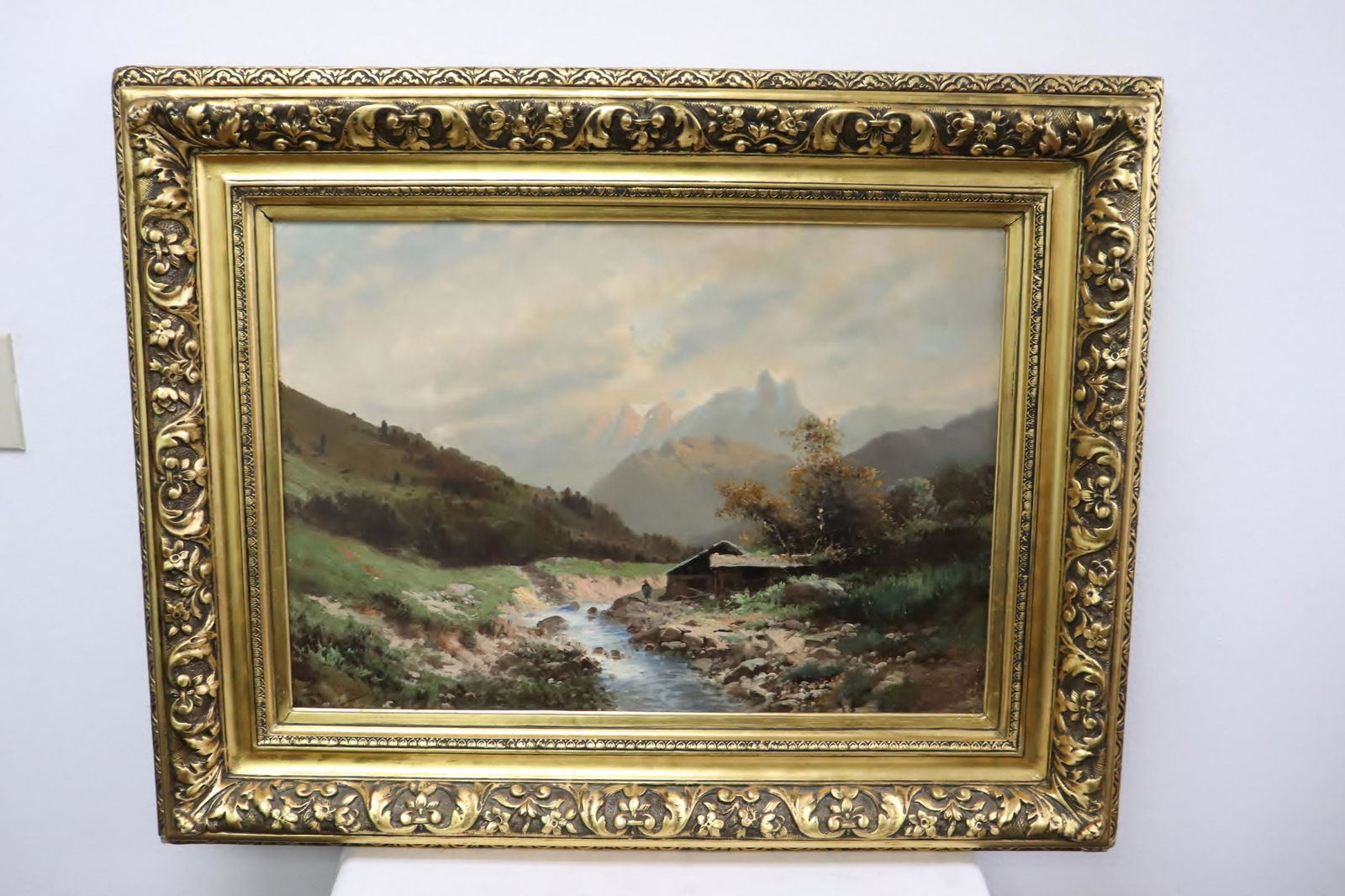 A 19th/20th century o/c painting, signed (1 of 9)