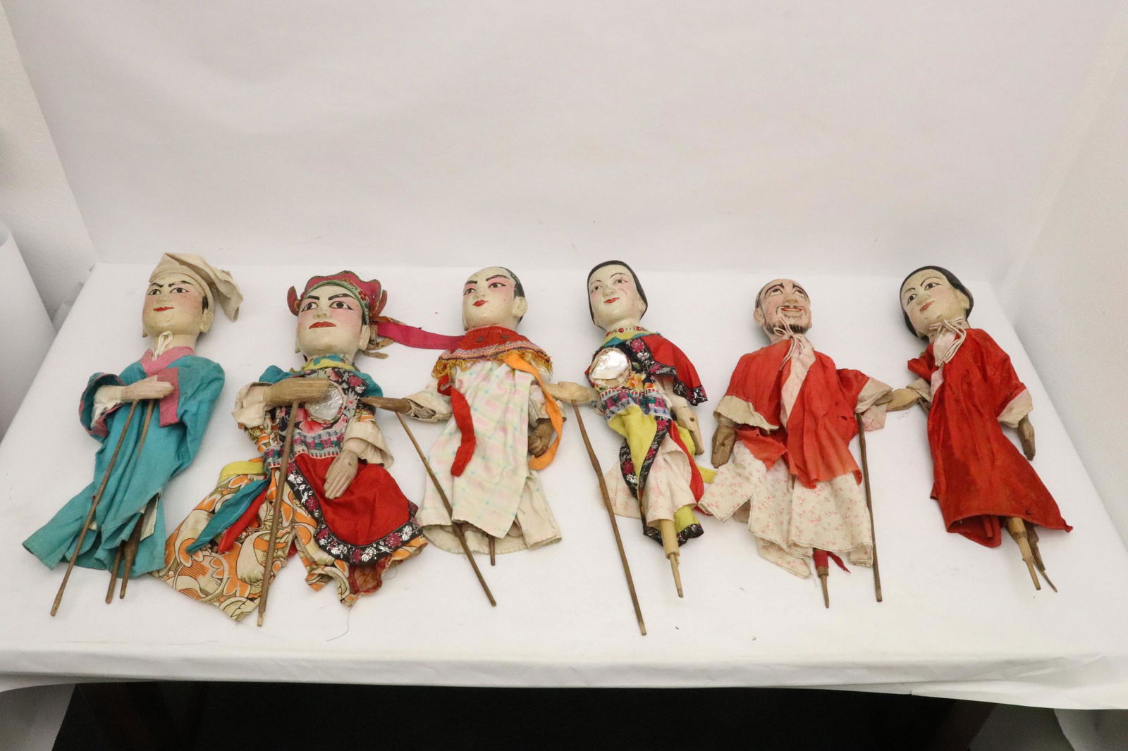 5 rare Chinese antique handmade puppet (1 of 9)