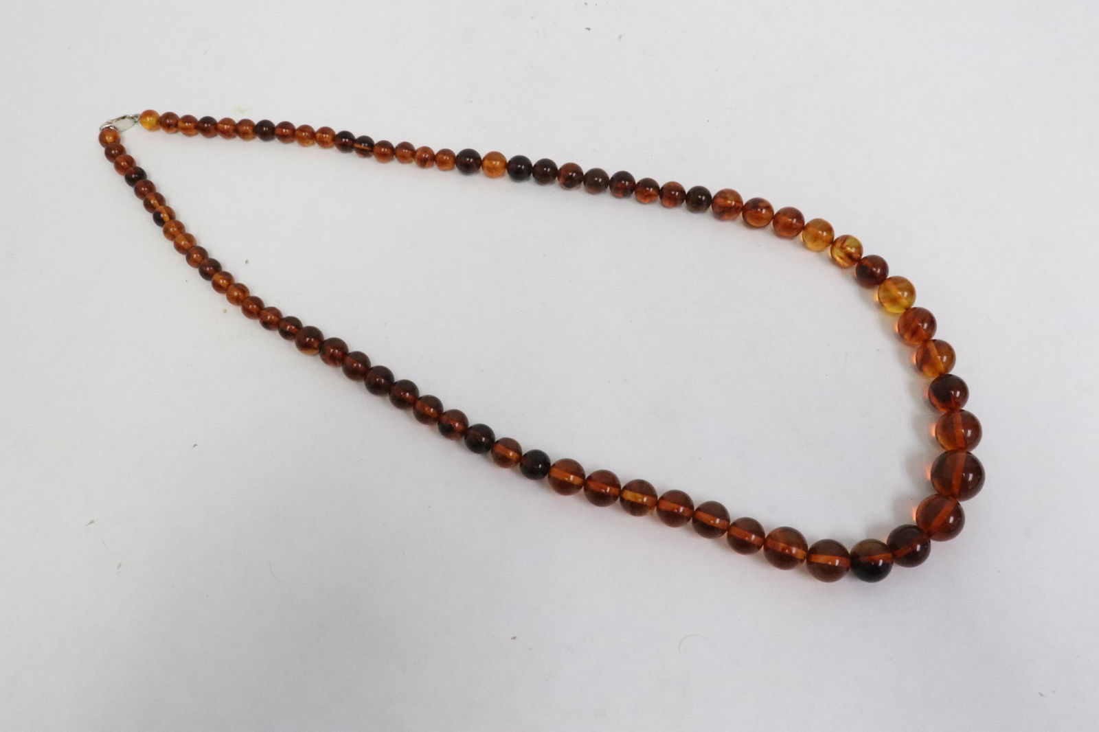 An amber like bead necklace (1 of 9)