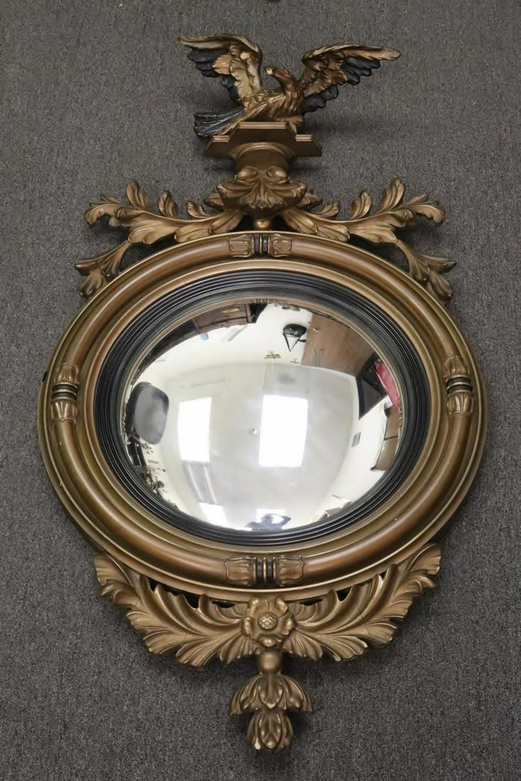 Antique English convex mirror (1 of 13)