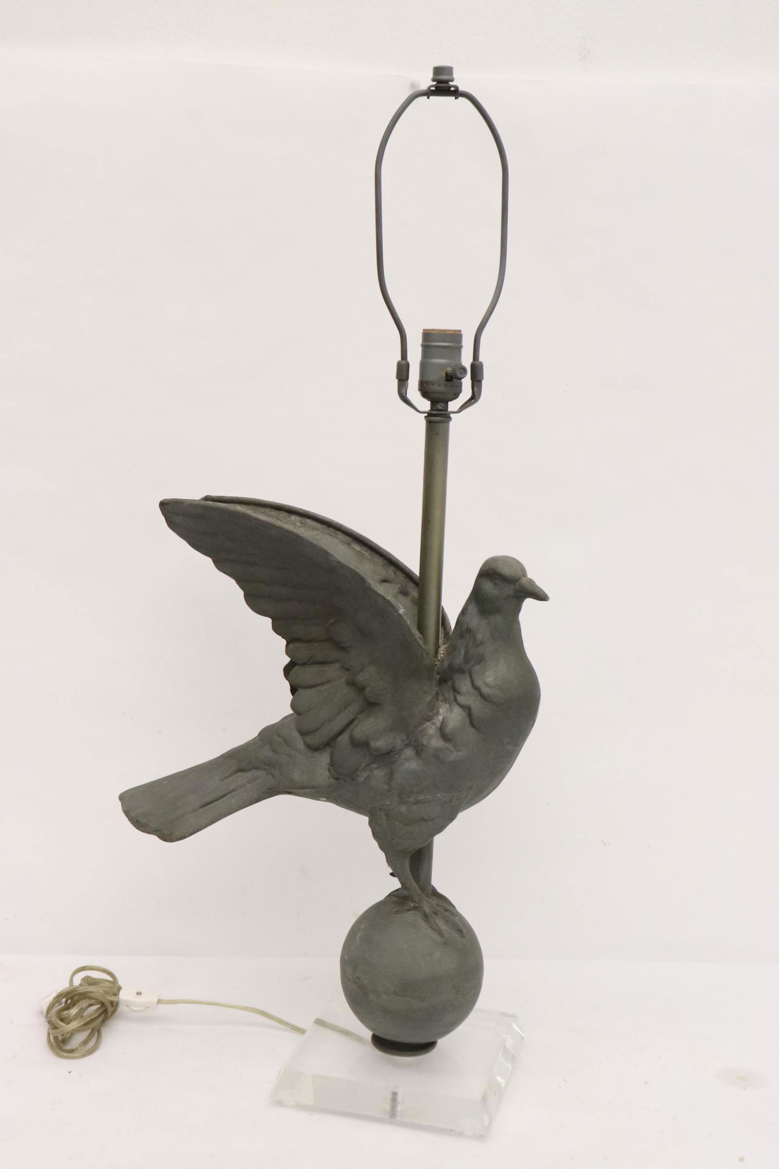 lamp made of American antique weather vane (1 of 10)