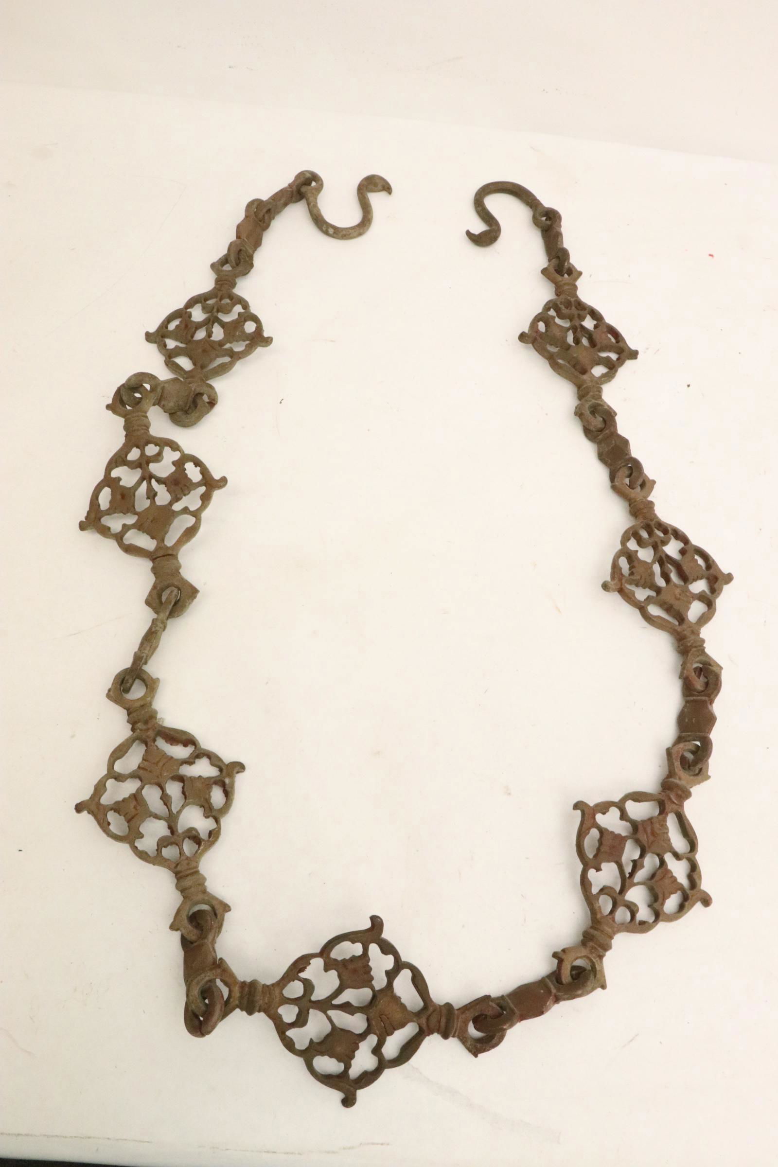 Chinese bronze wall hanging ornament (1 of 8)