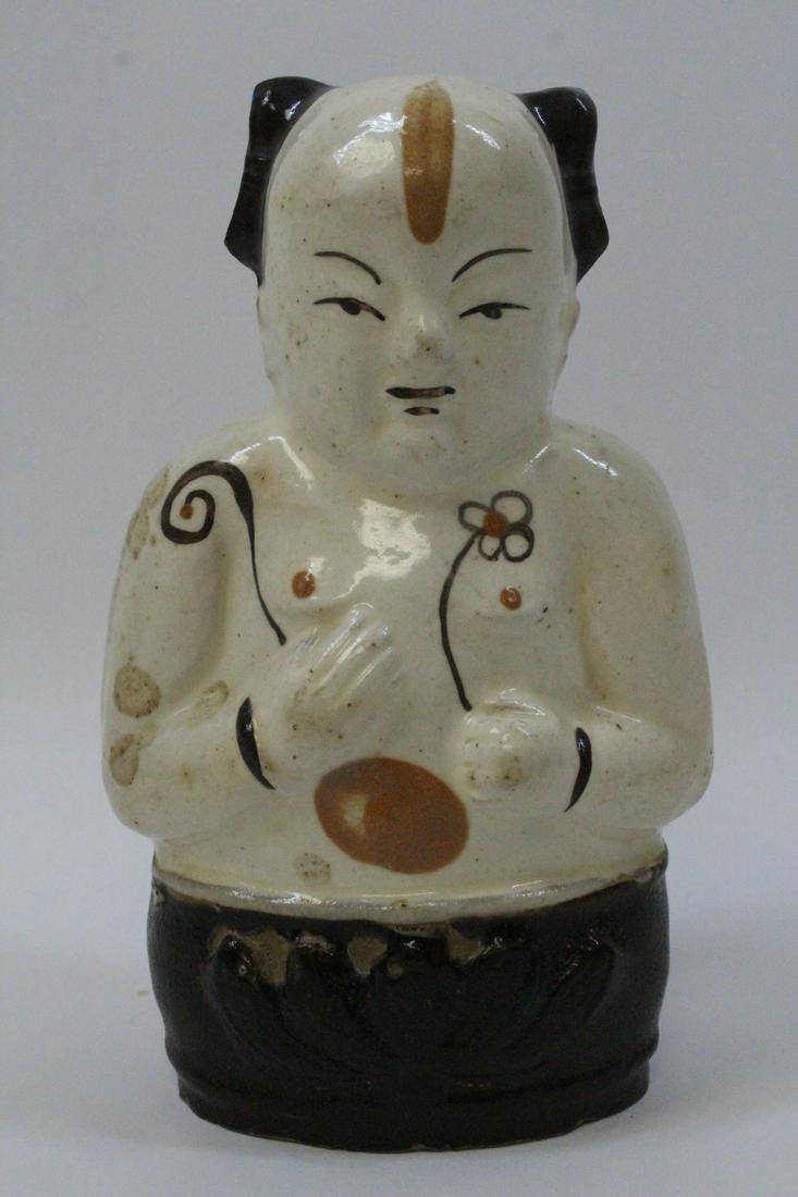 Vintage Chinese Song style painted figure (1 of 9)