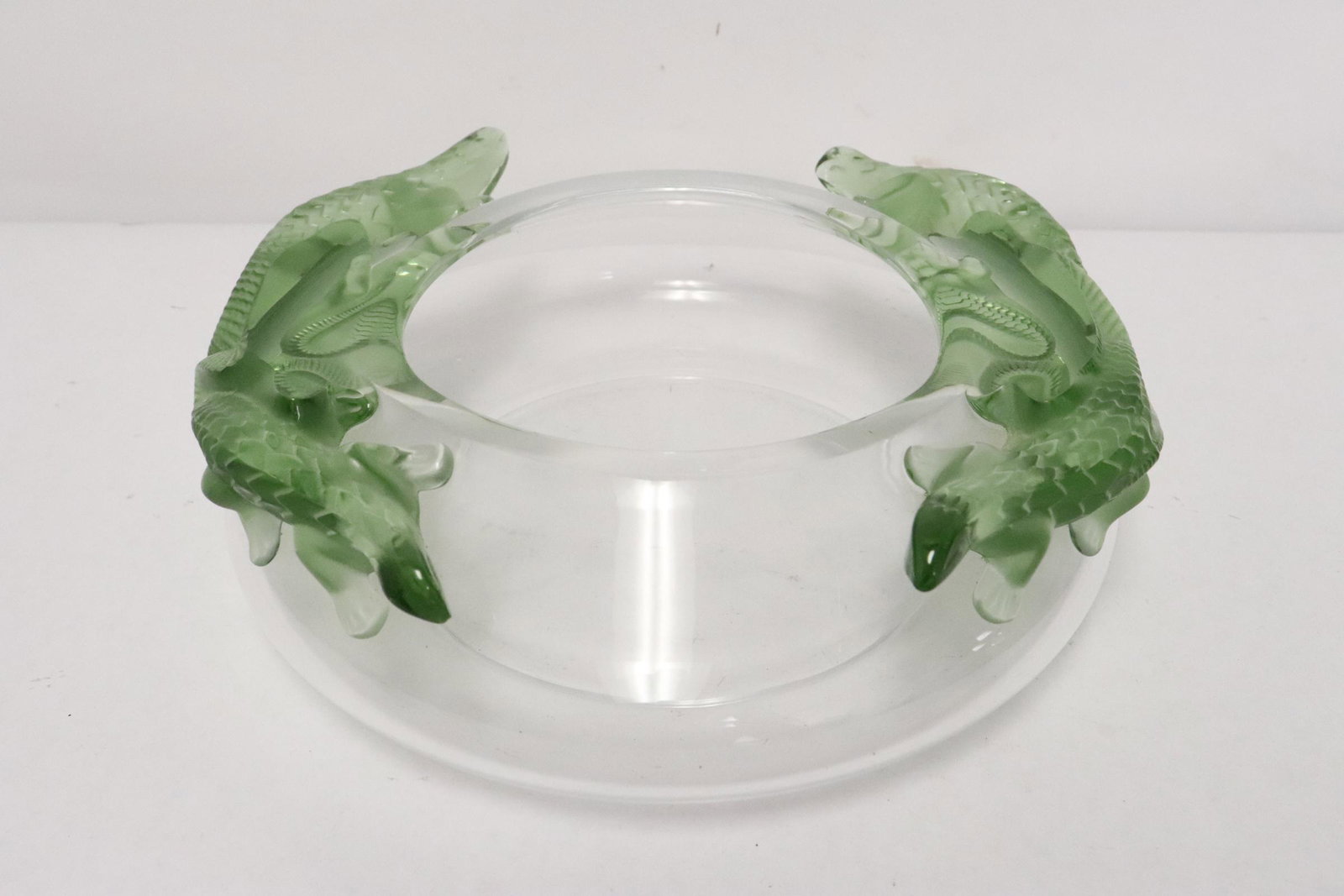 Beautiful lalique crystal bowl (1 of 10)