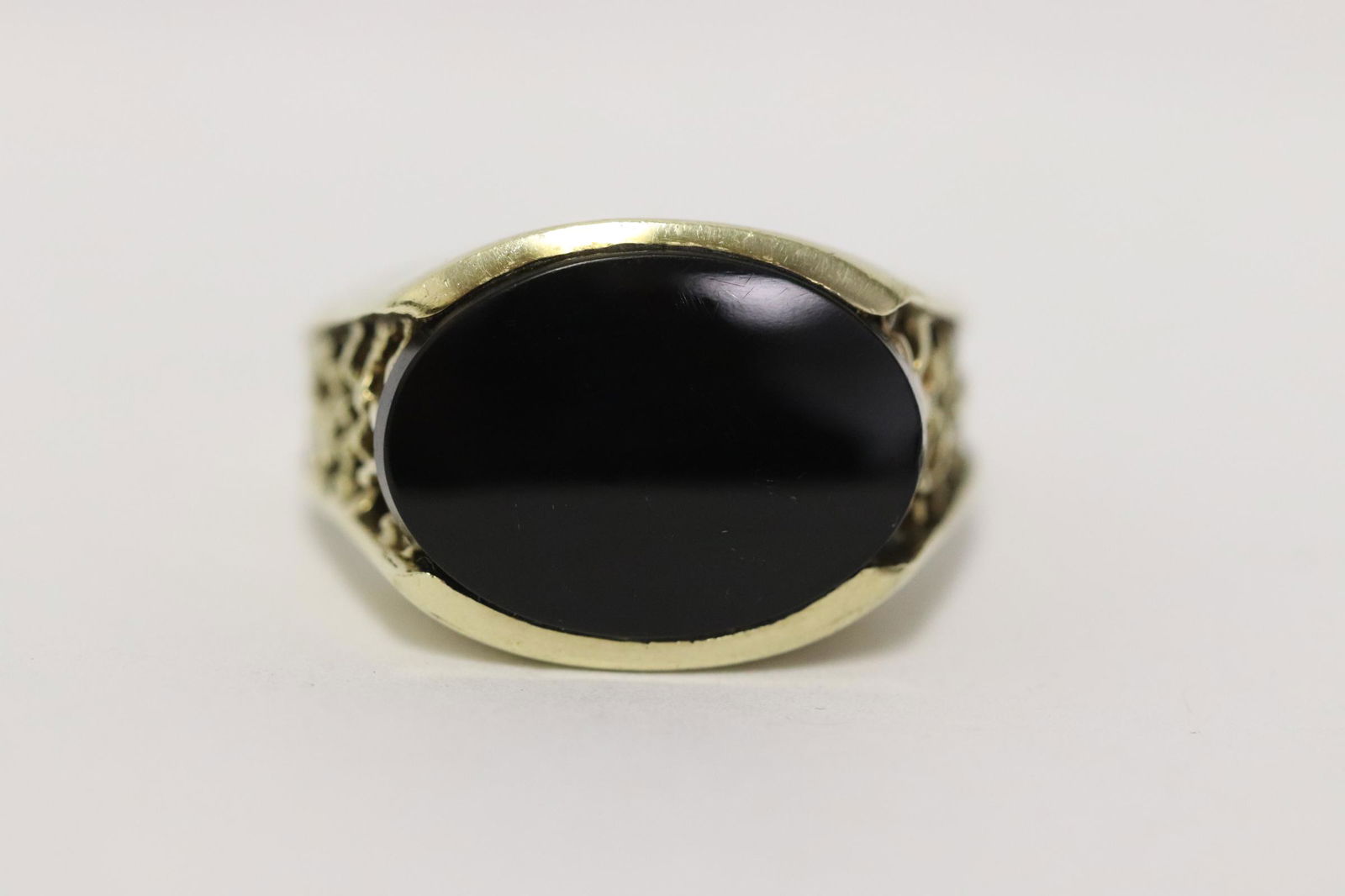 14K Y/G onyx ring (1 of 10)