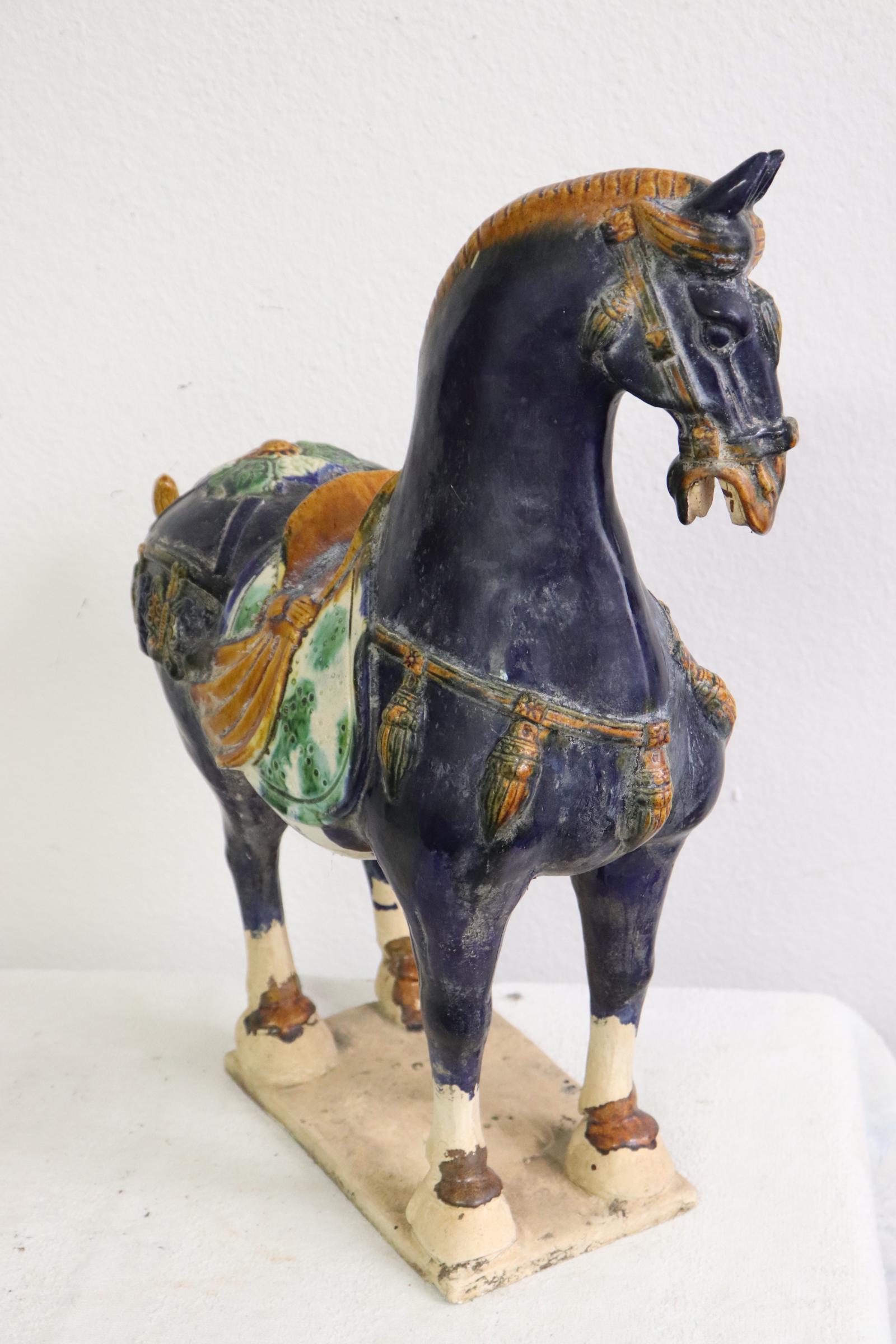 A sancai style large horse (1 of 7)