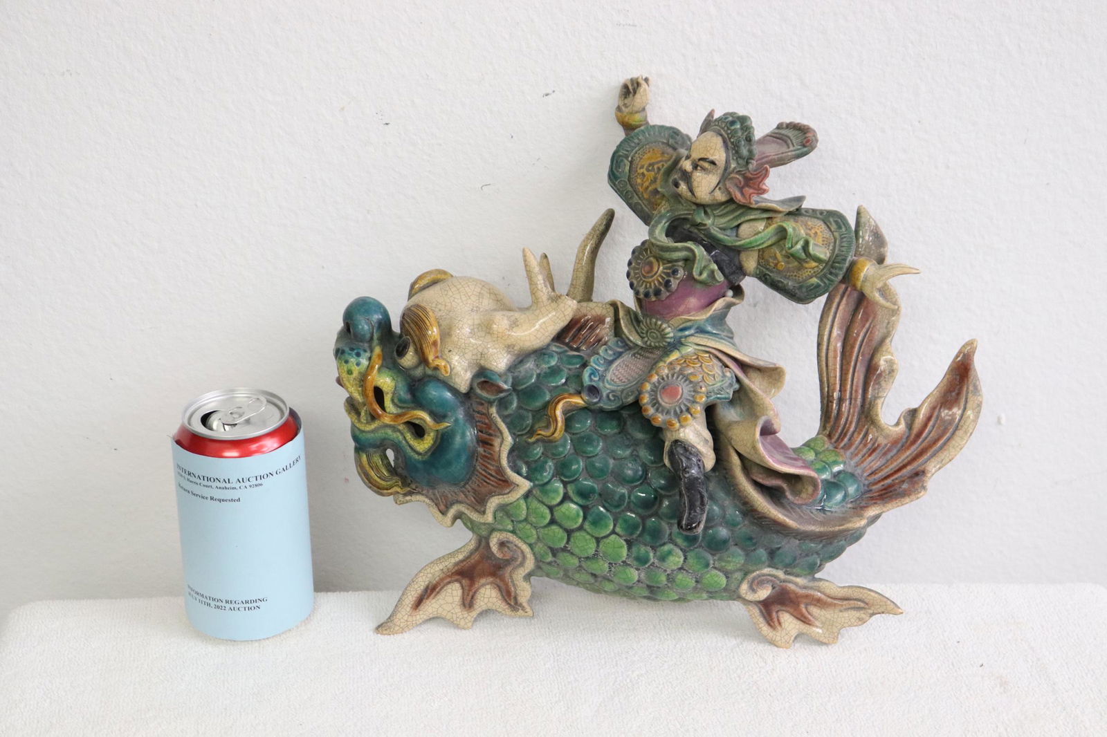 Antique Chinese earthenware roof tile (1 of 12)